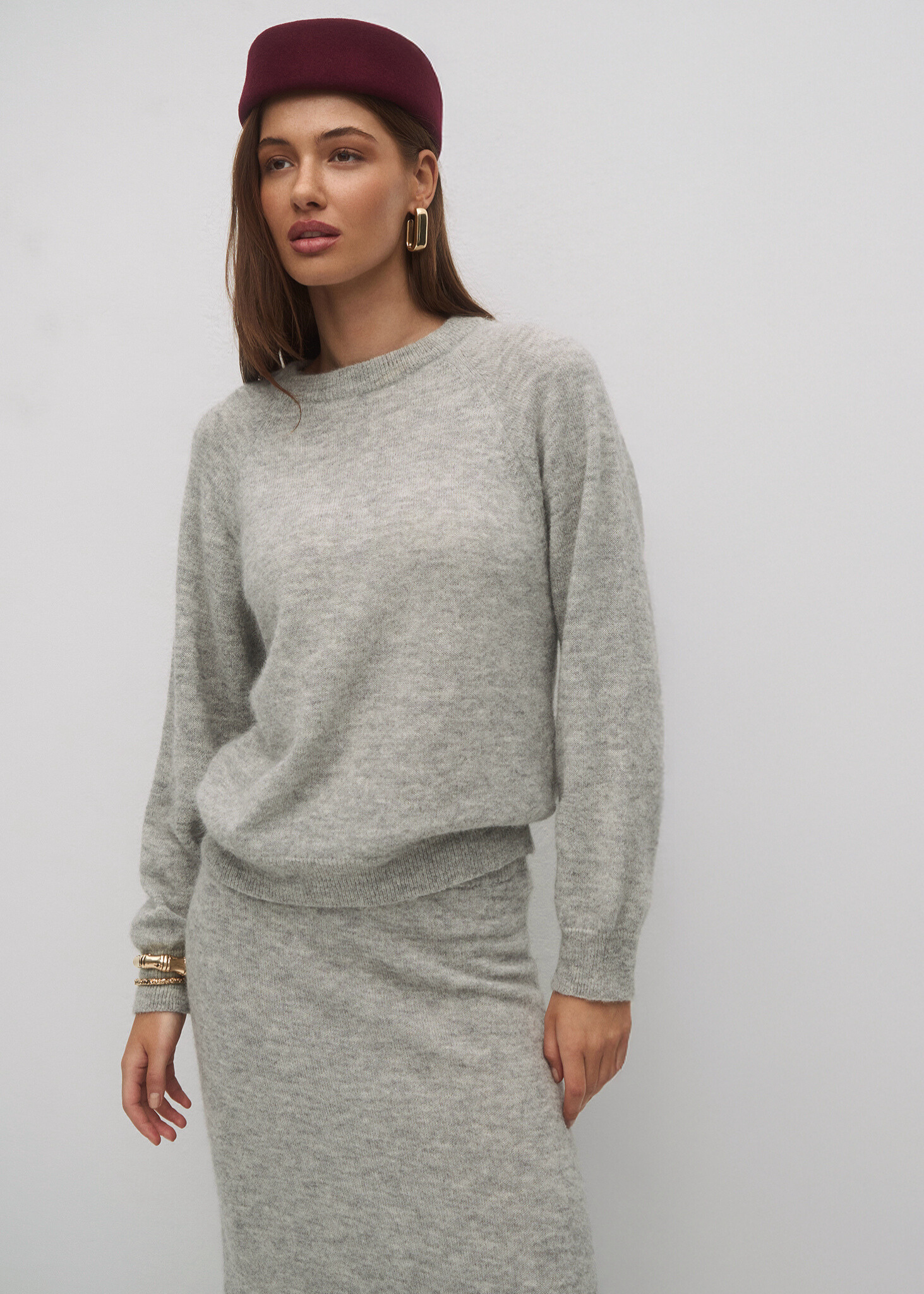 SWETER AVILA LIGHT GREY LECOLLET