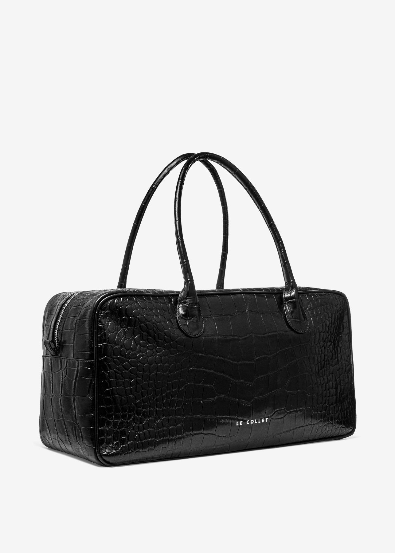 TORBA VERONA CROCO BLACK