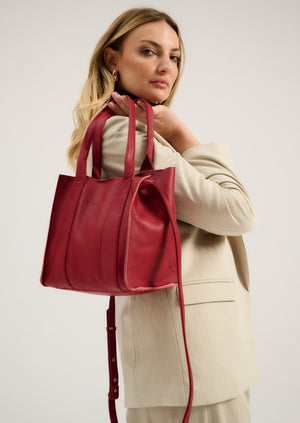 THE SMALL BAG RED LECOLLET