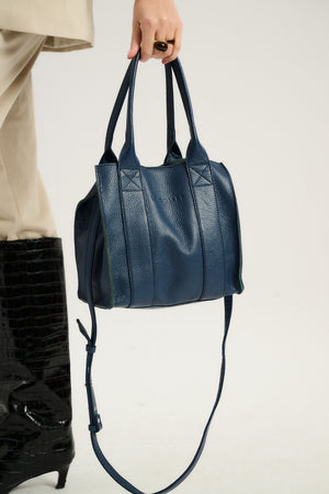 THE SMALL BAG NAVY LECOLLET