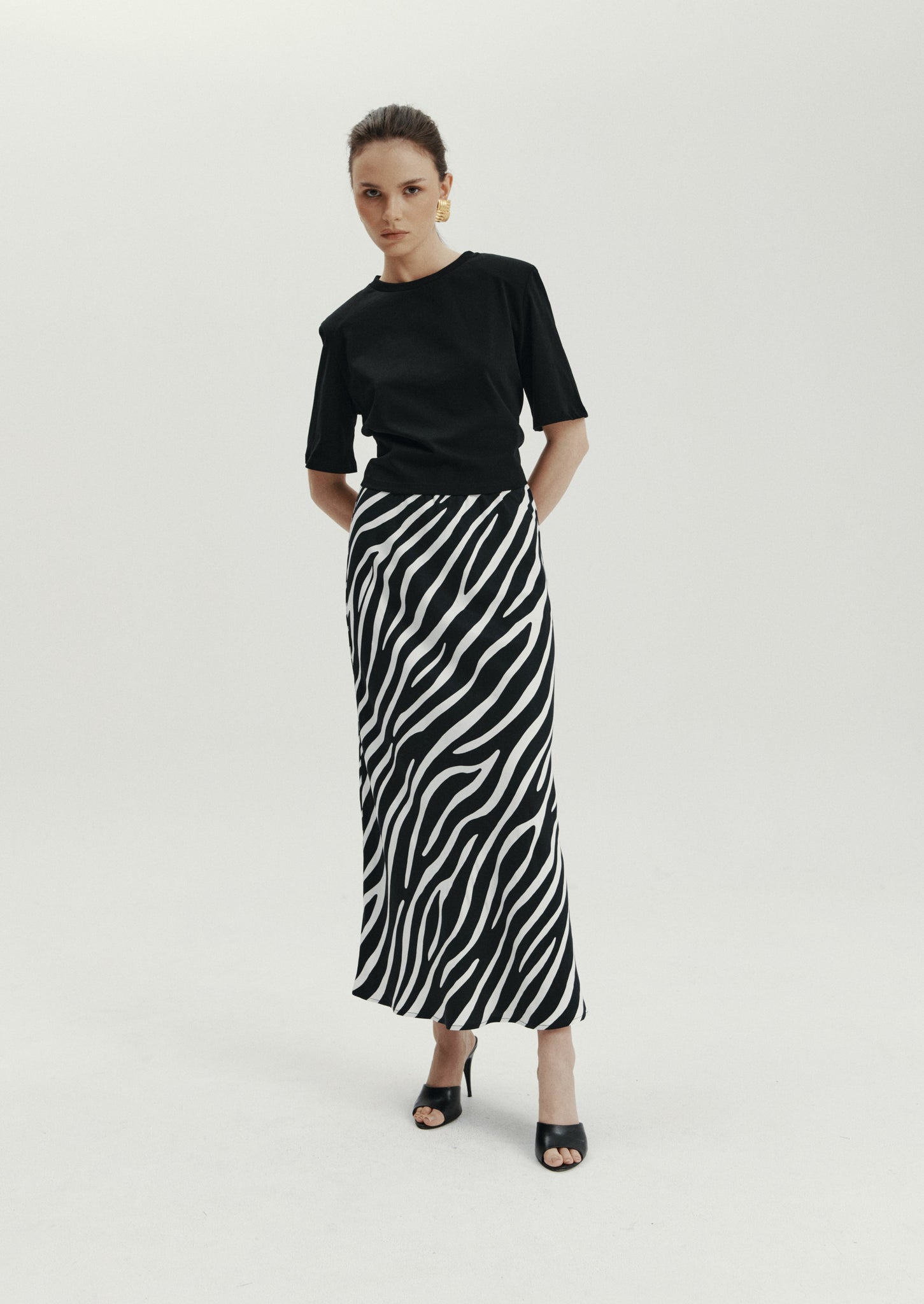 ALBANA LONG ZEBRA LECOLLET