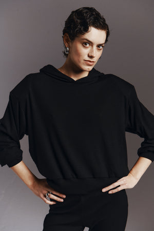 BLUZA BAGGY ROSA BLACK