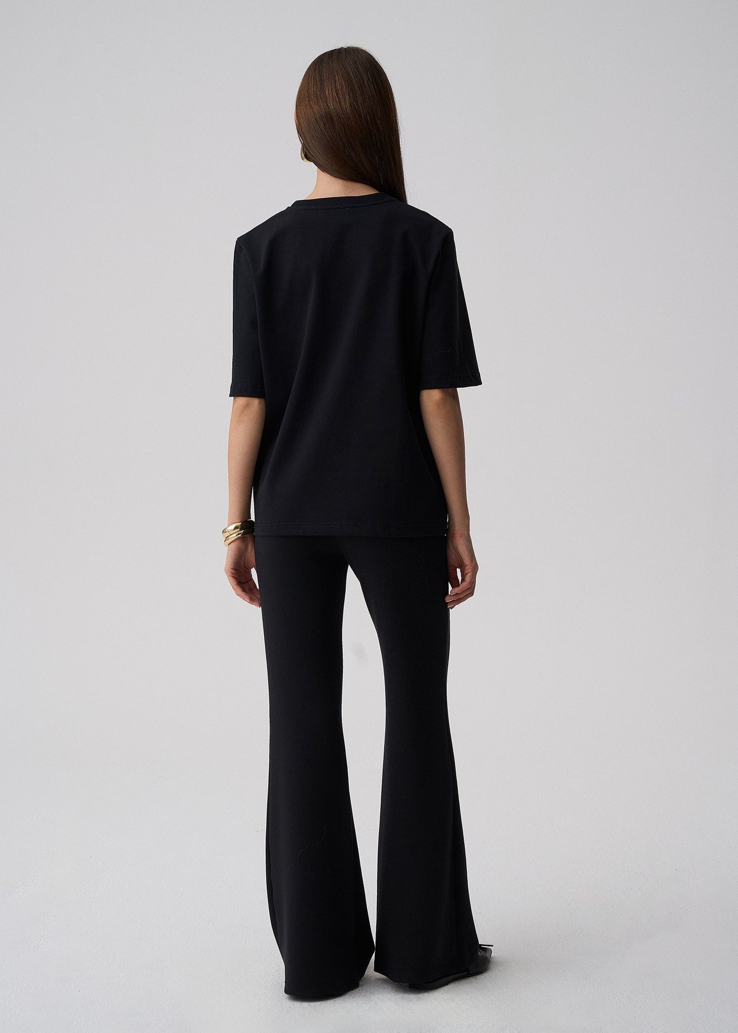 T-SHIRT MARC MELANIA BLACK LeCollet