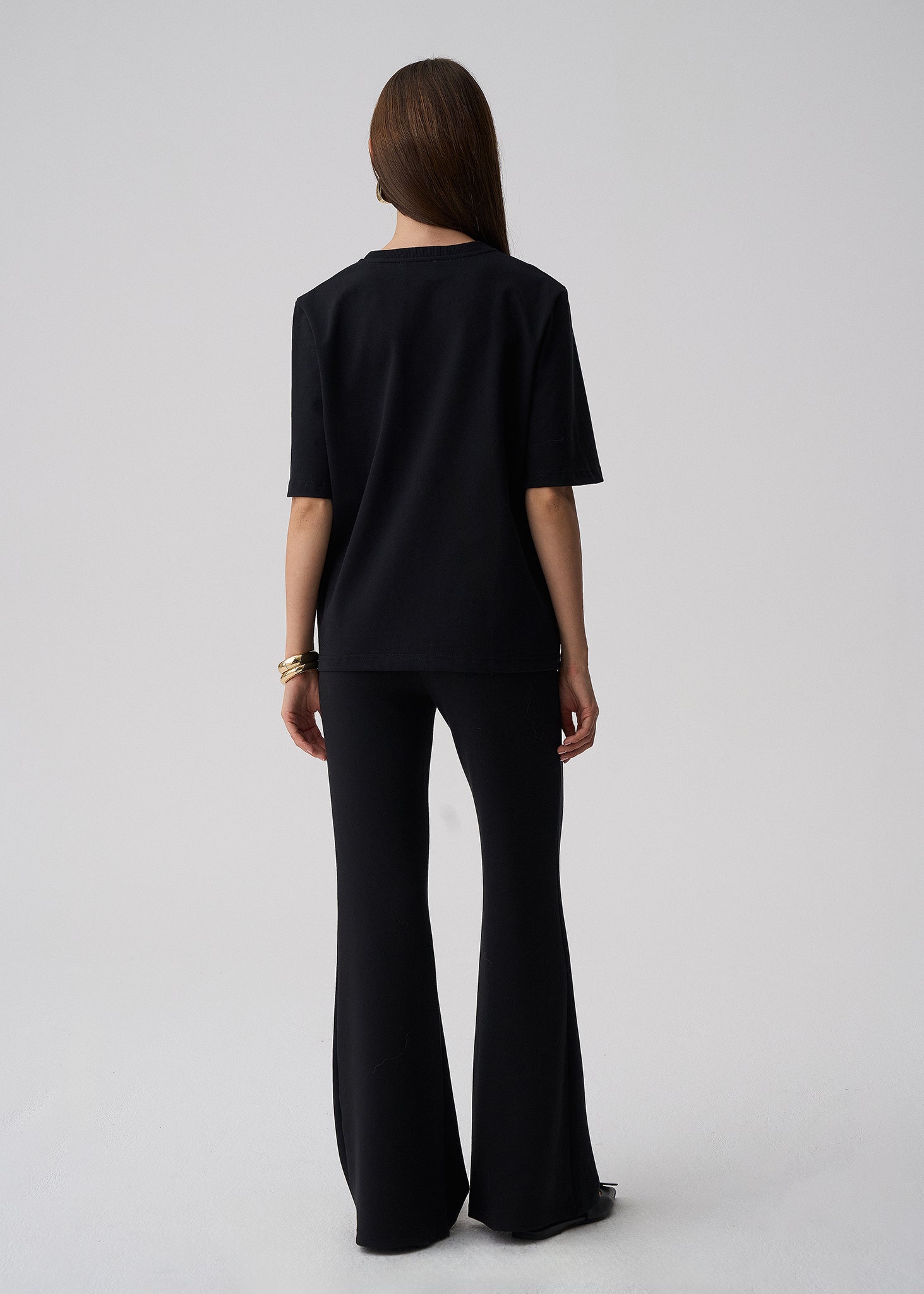 T-SHIRT MARC MELANIA BLACK LeCollet