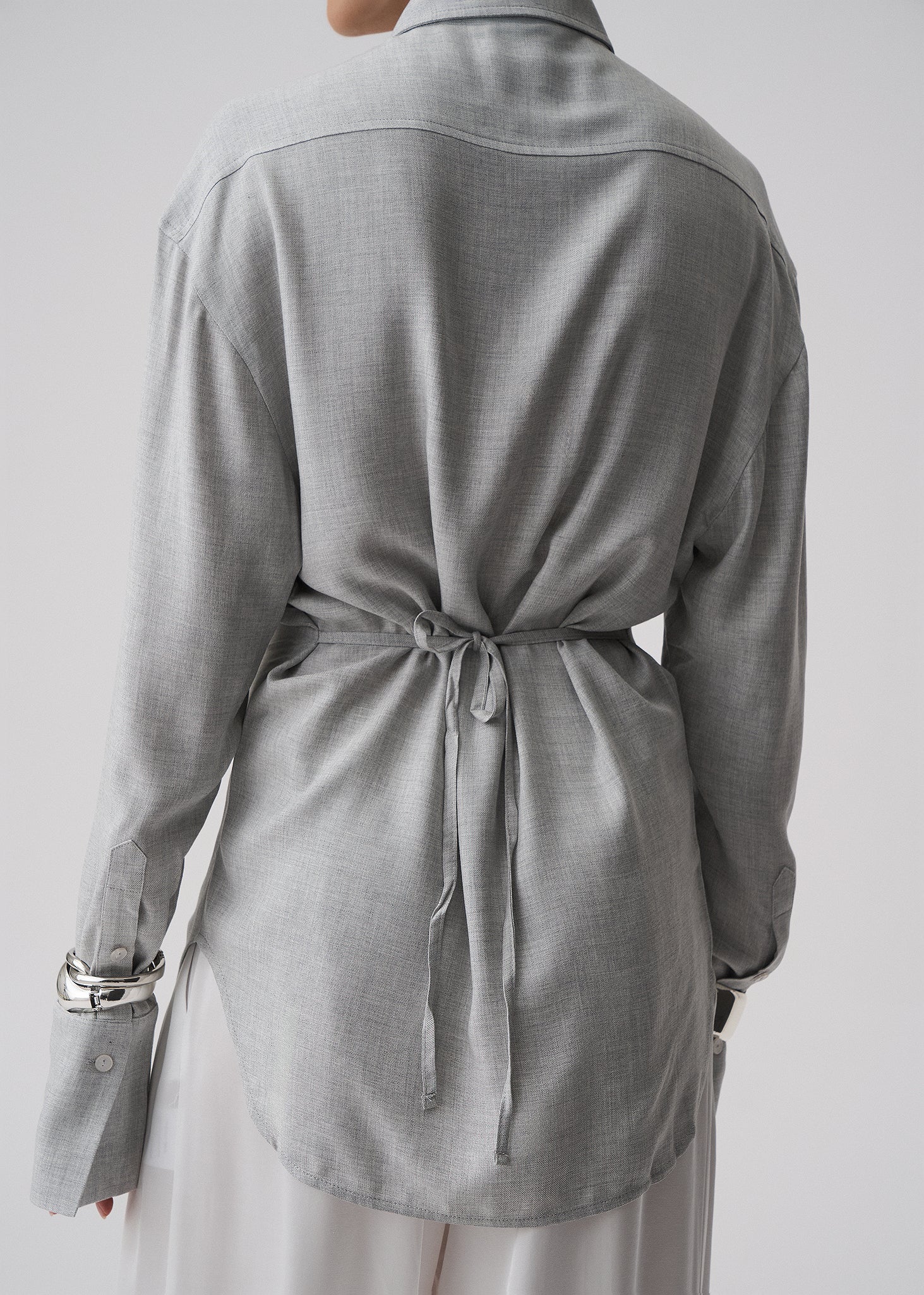 KOSZULA MIAMI GREY MELANGE LECOLLET