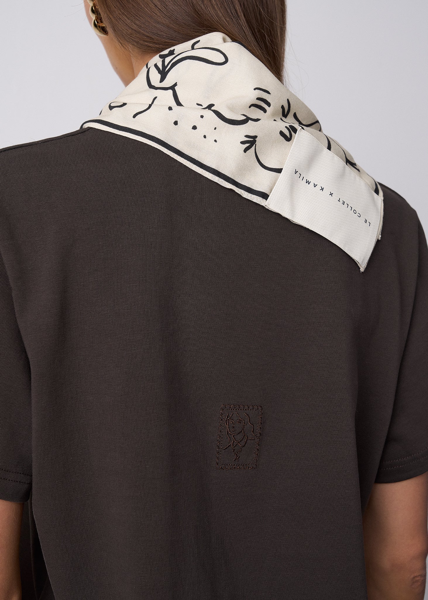 CHUSTA ANOUSHKA ECRU LECOLLET