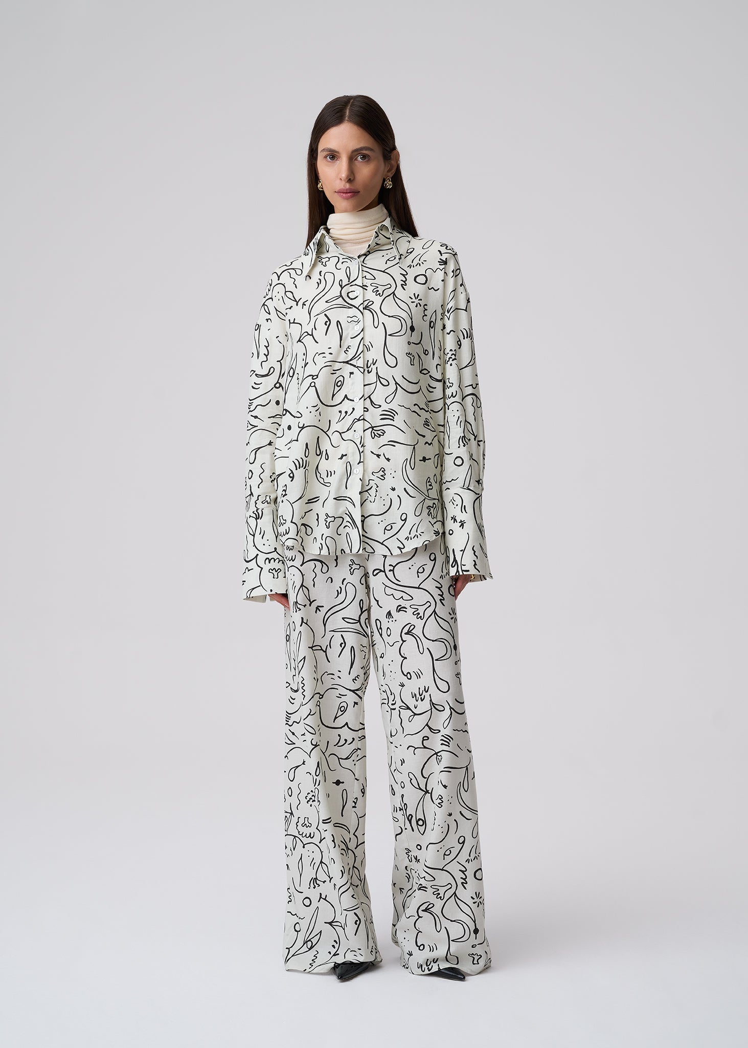 KOSZULA STEFANIA PRINT LECOLLET