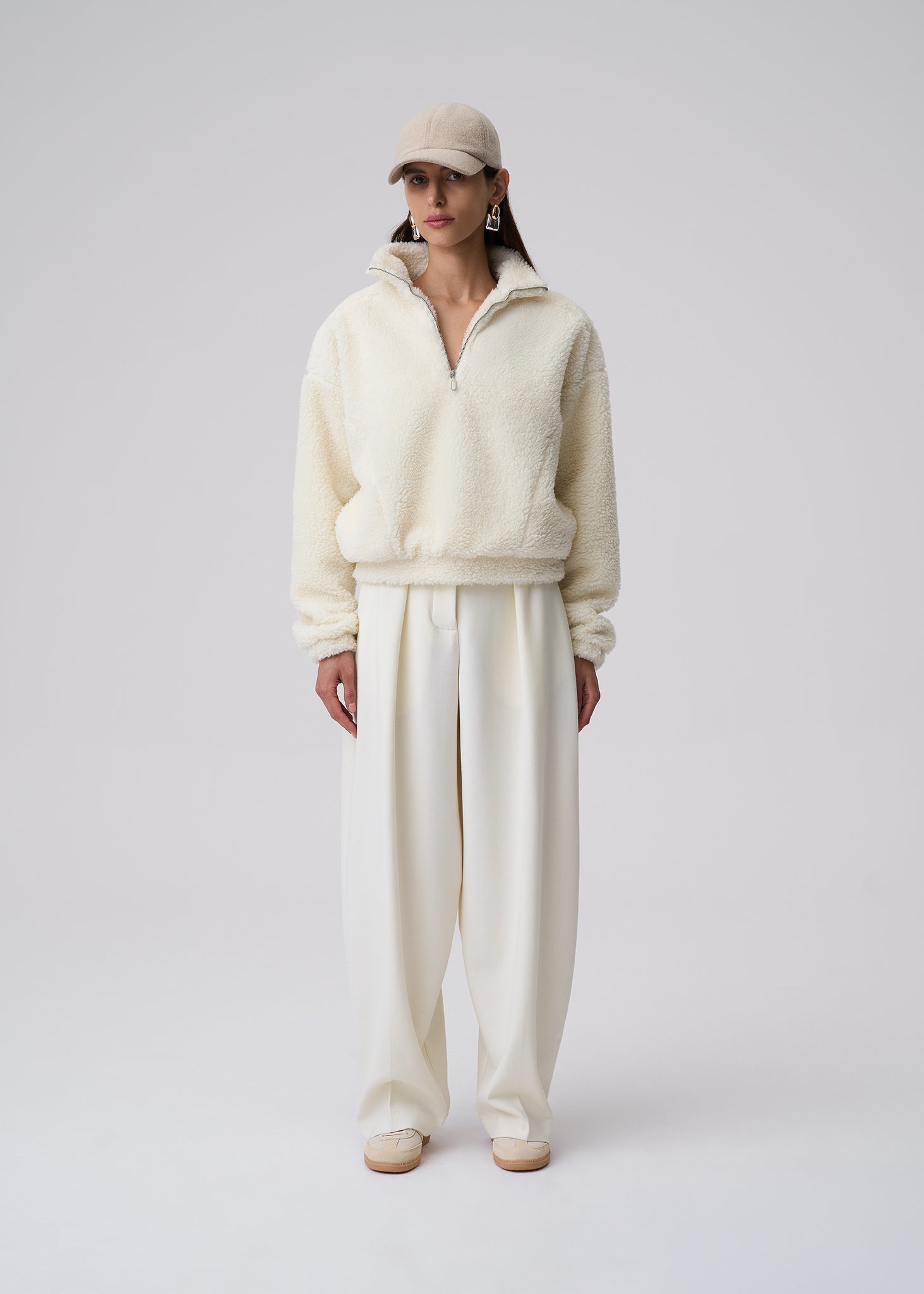 CZAPKA MONICA BEIGE LECOLLET