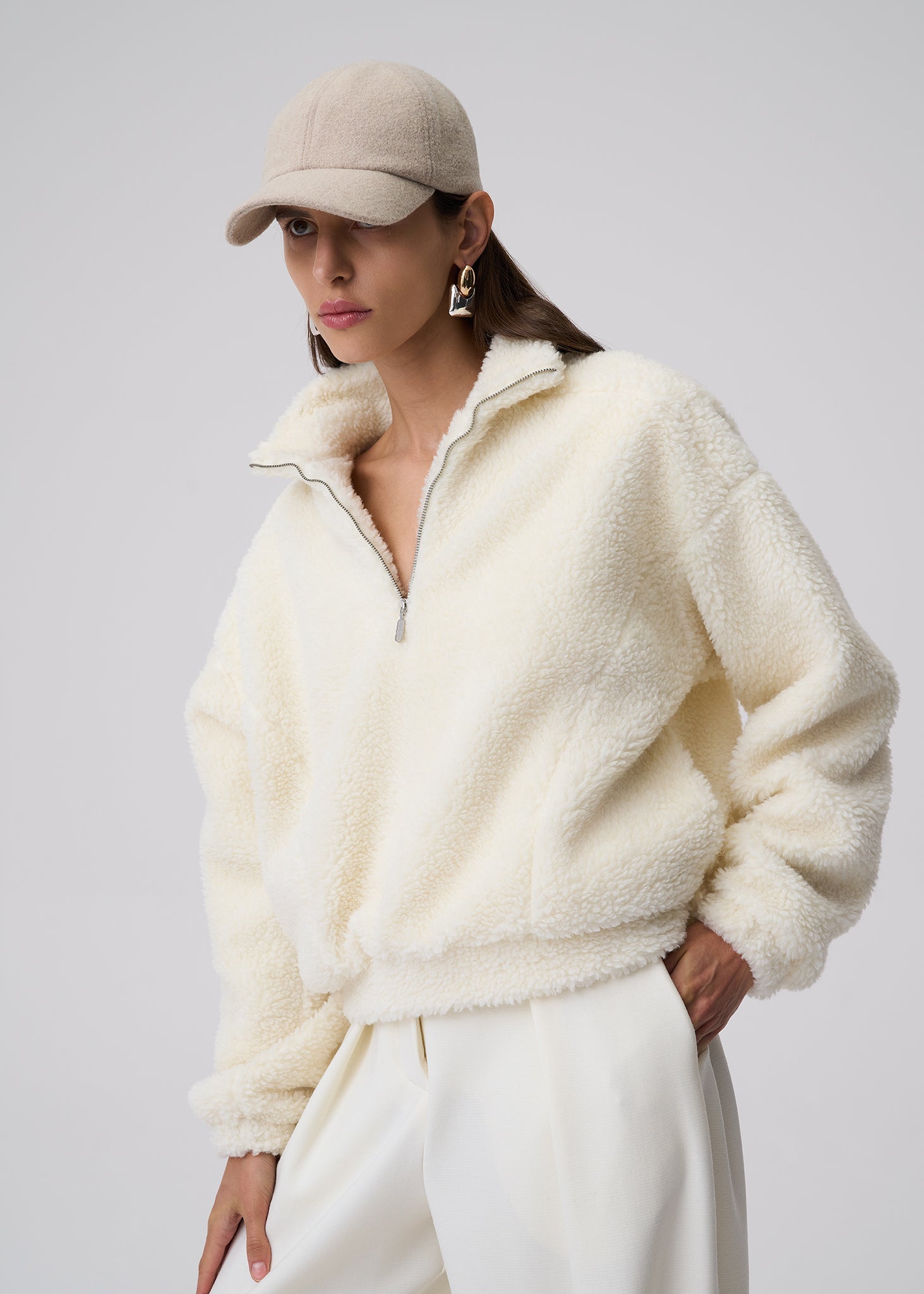 CZAPKA MONICA BEIGE LECOLLET