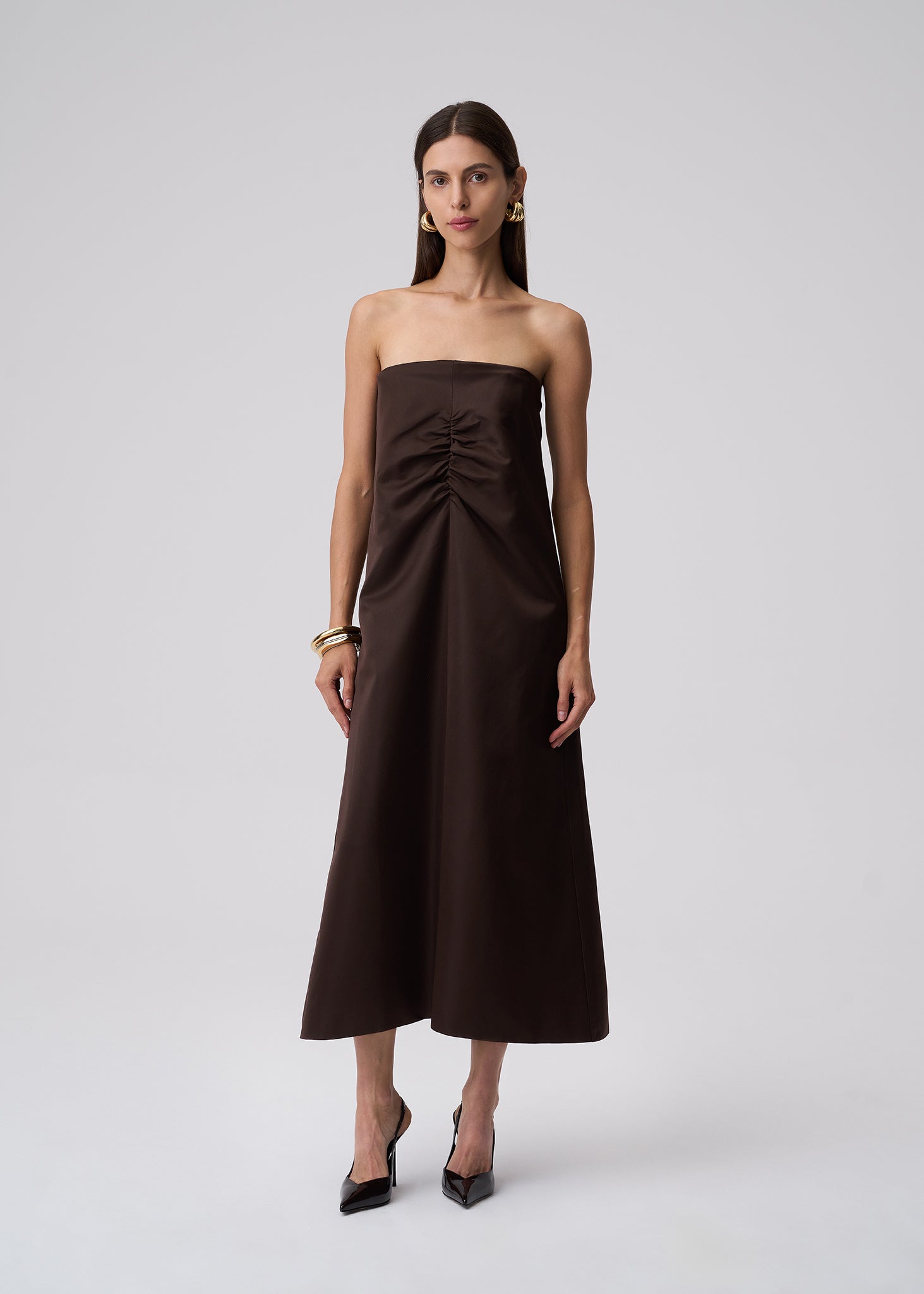 SUKIENKA UMA BROWN LECOLLET