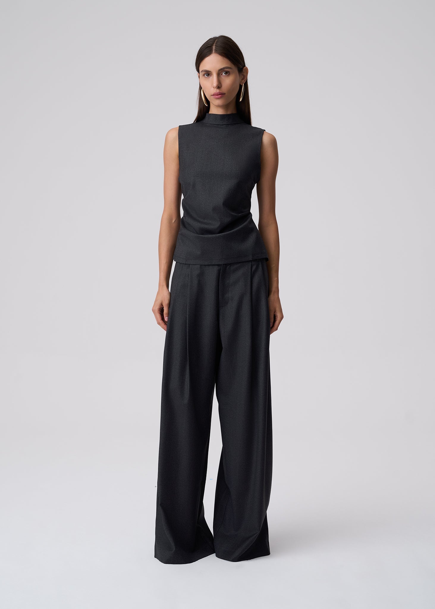 SPODNIE REDSI WOOL GREY LECOLLET