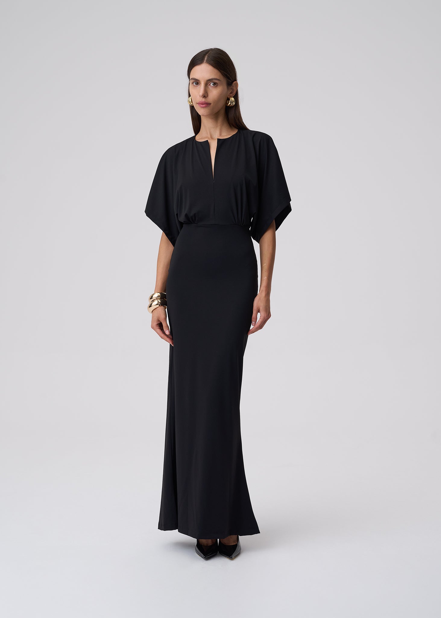 NINA DRESS BLACK LECOLLET