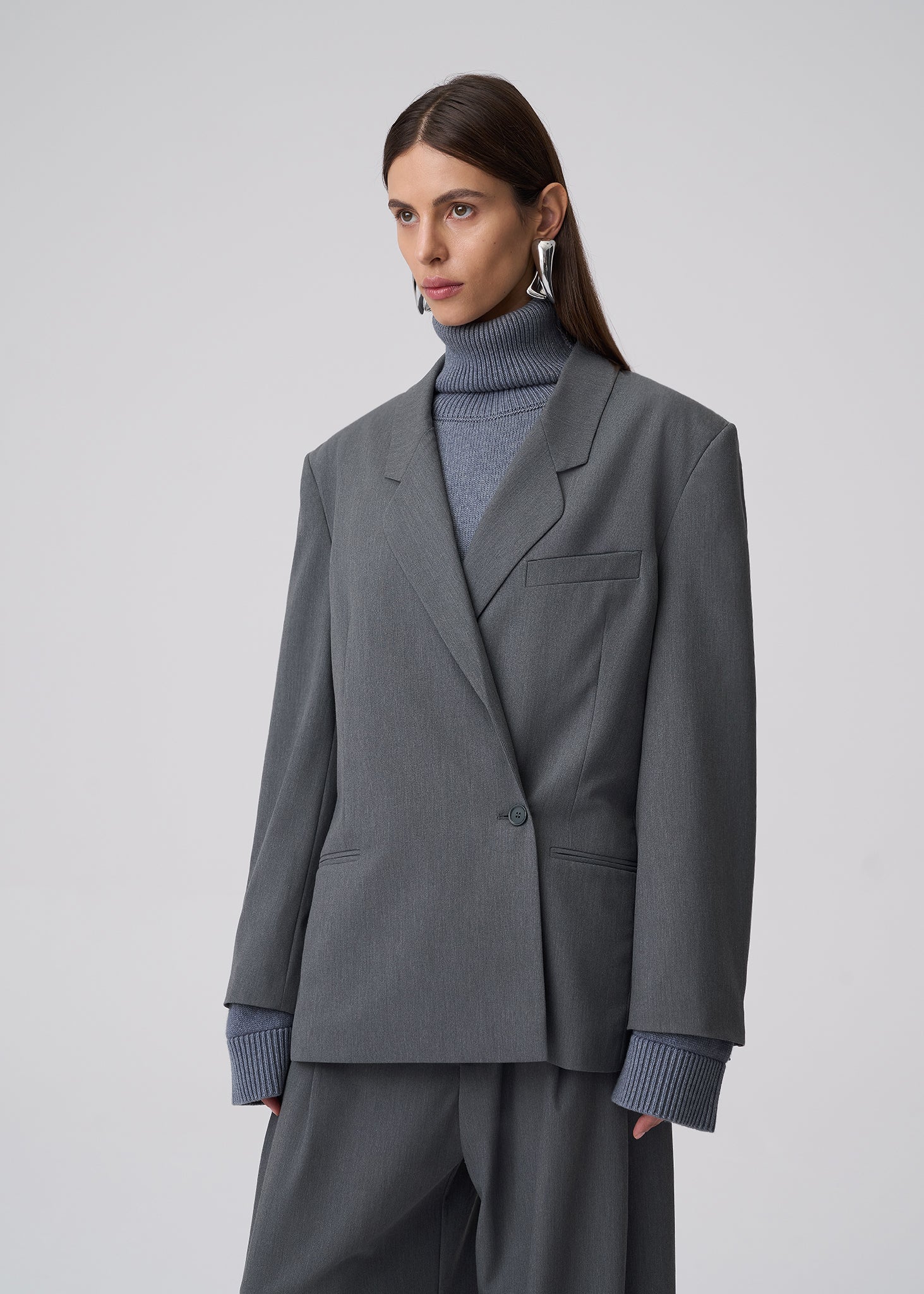 MARYNARKA OZI GREY LECOLLET