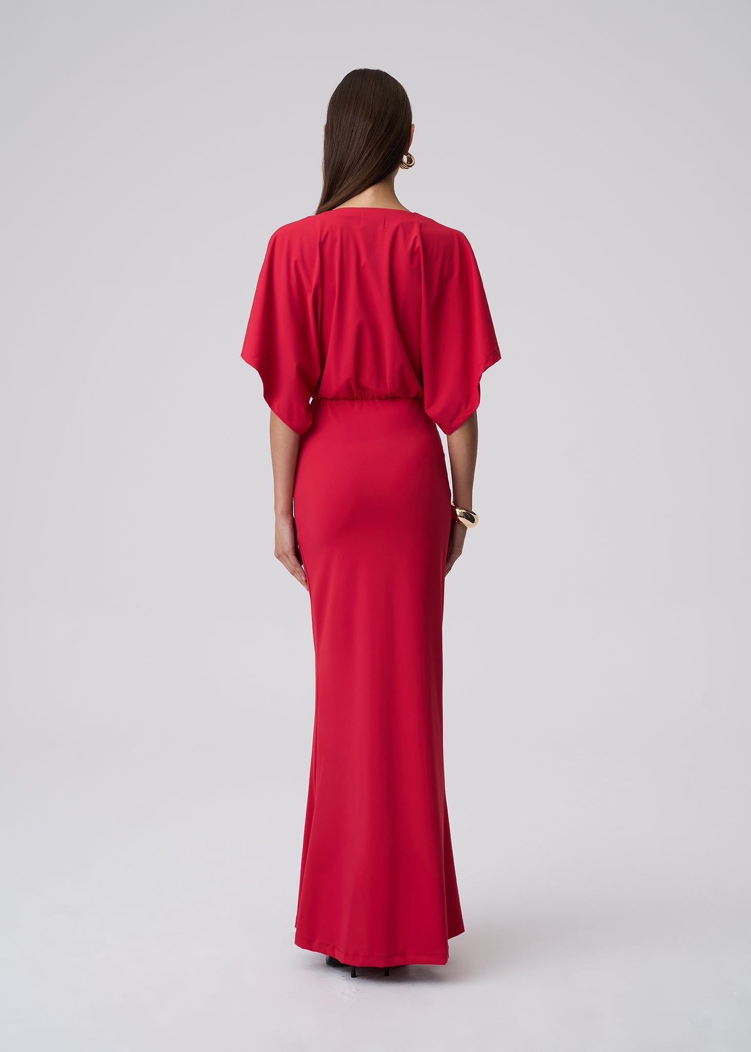 NINA DRESS RED LECOLLET