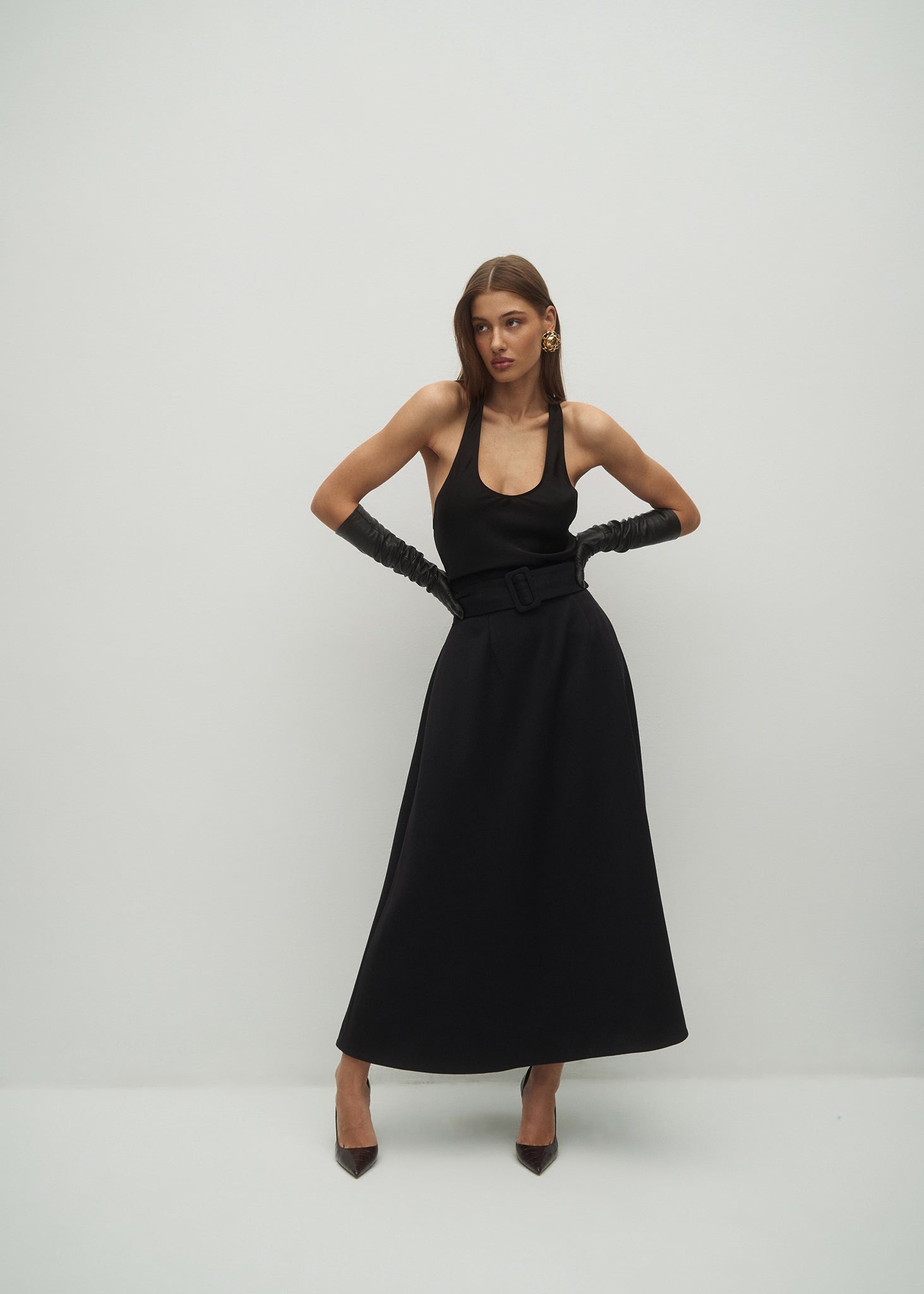 SPÓDNICA KAVA BLACK LECOLLET