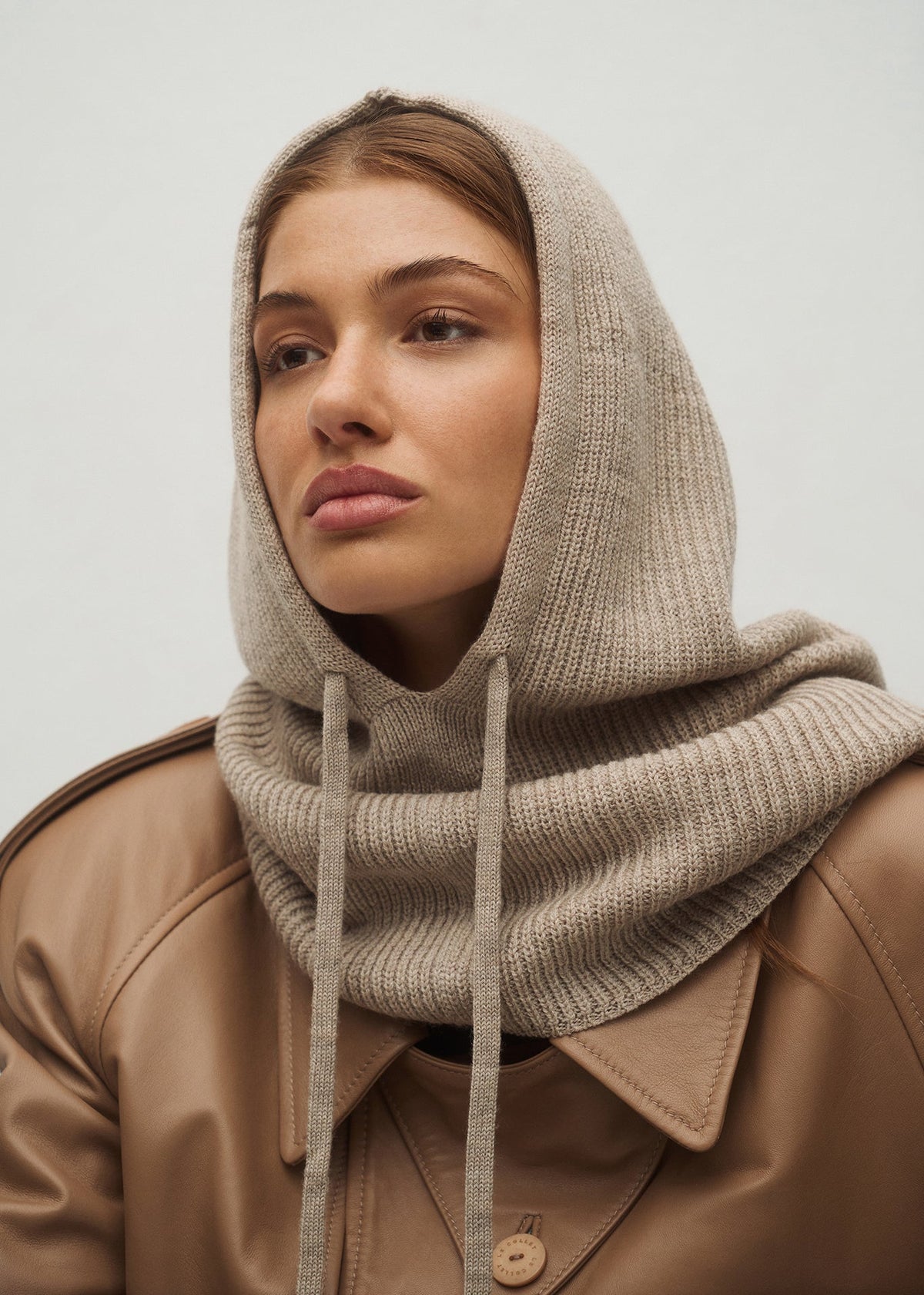 BALAKLAVA MERINO BEIGE LECOLLET