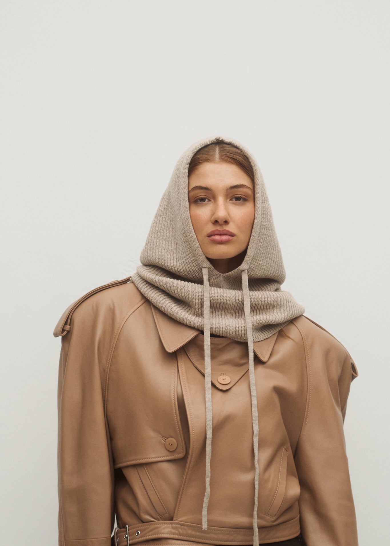 BALAKLAVA MERINO BEIGE LECOLLET