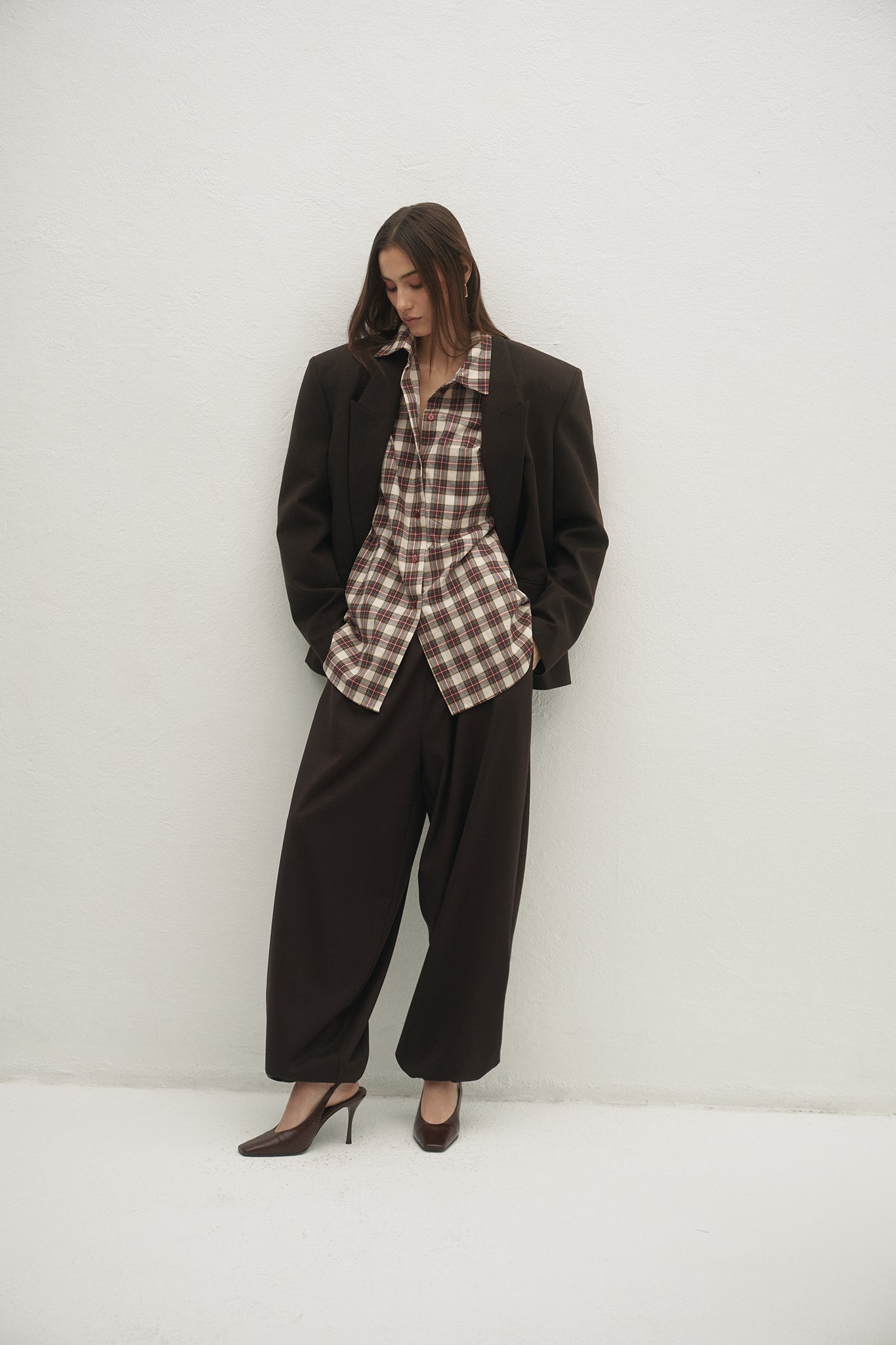 SPODNIE JASMIN BROWN LECOLLET