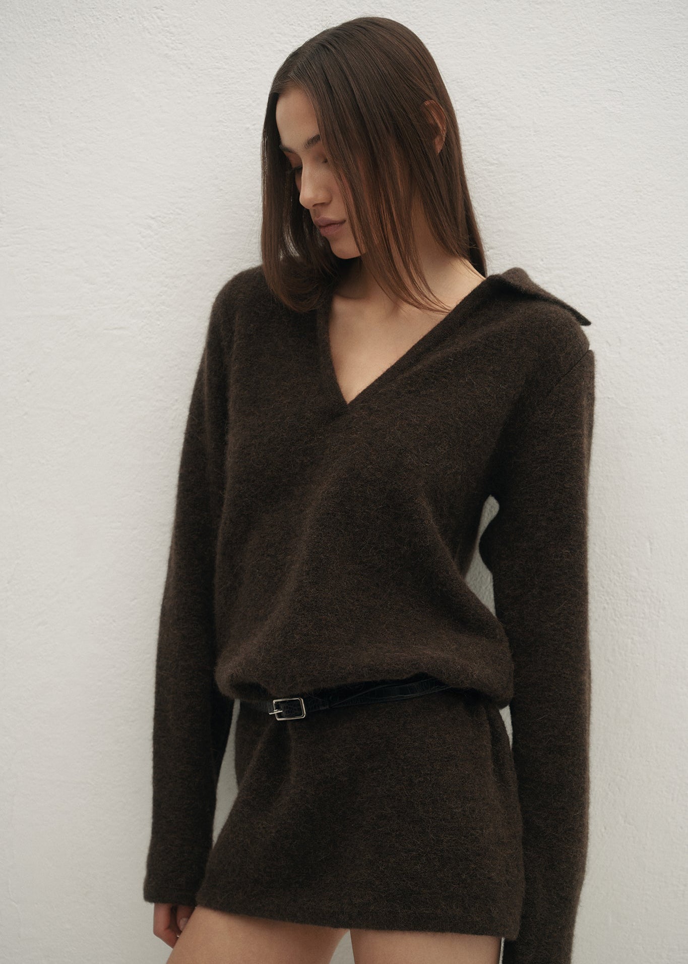 SUKIENKA MELORA BROWN LECOLLET