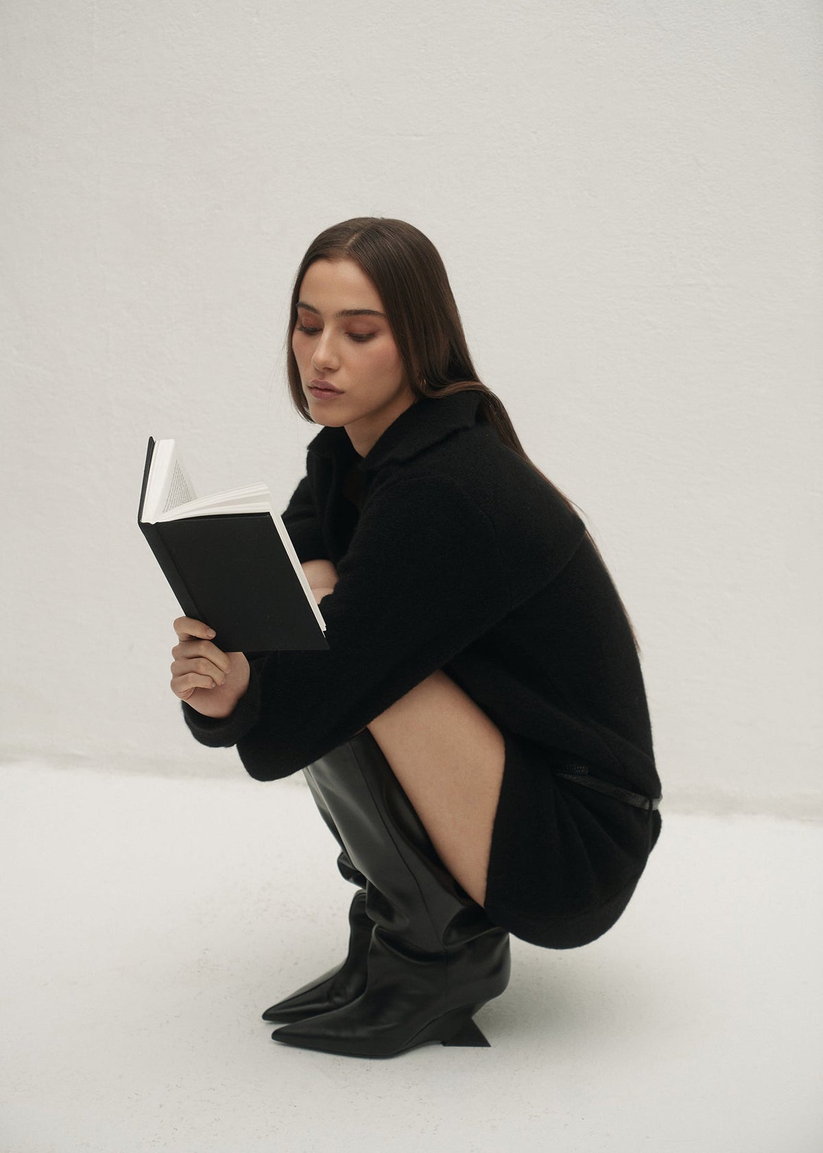 SUKIENKA MELORA BLACK LECOLLET