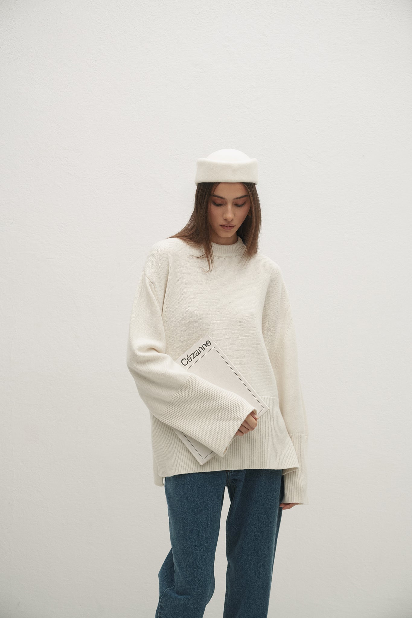 SWETER ELWEN ECRU LECOLLET