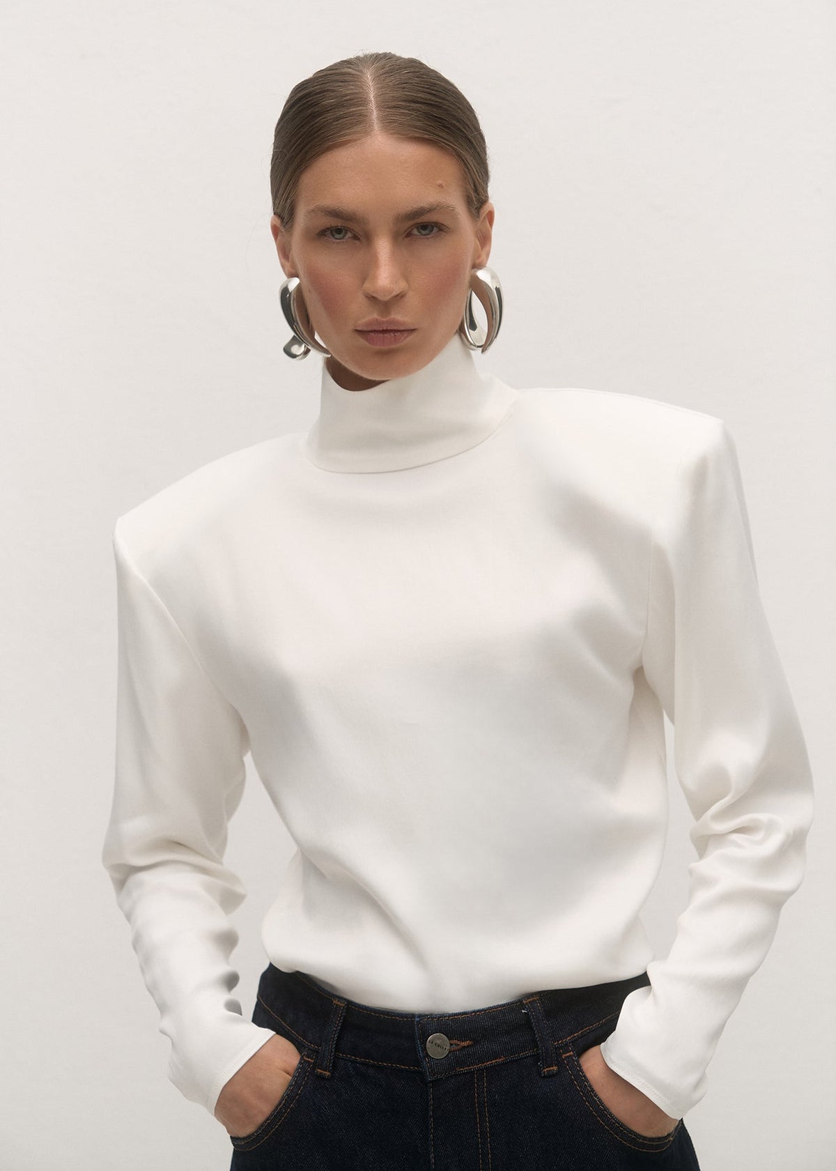 BLUZKA ZOE ECRU LECOLLET