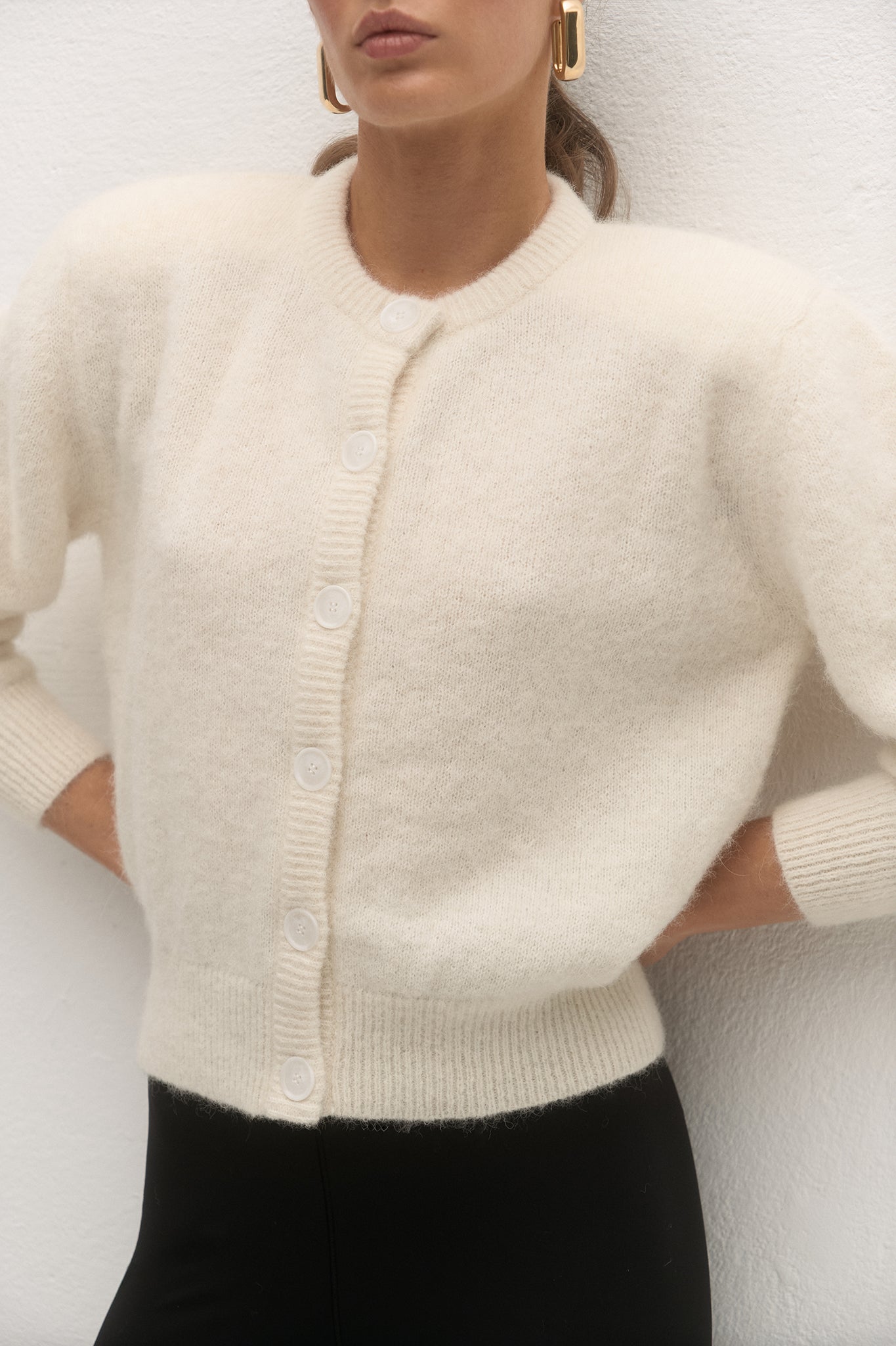 KARDIGAN ISOLA CREAM LECOLLET