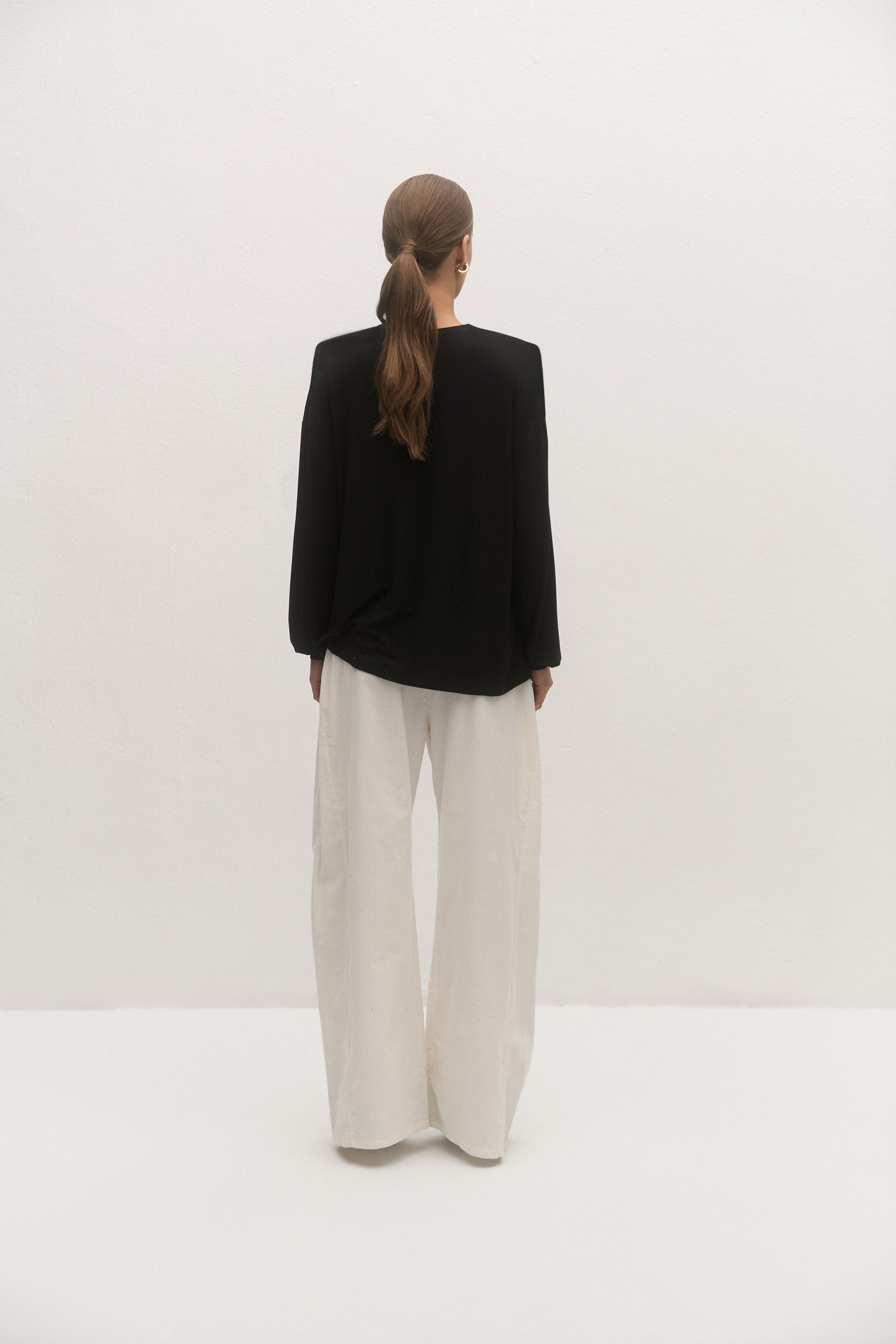 LONGSLEEVE ELYS BLACK LECOLLET
