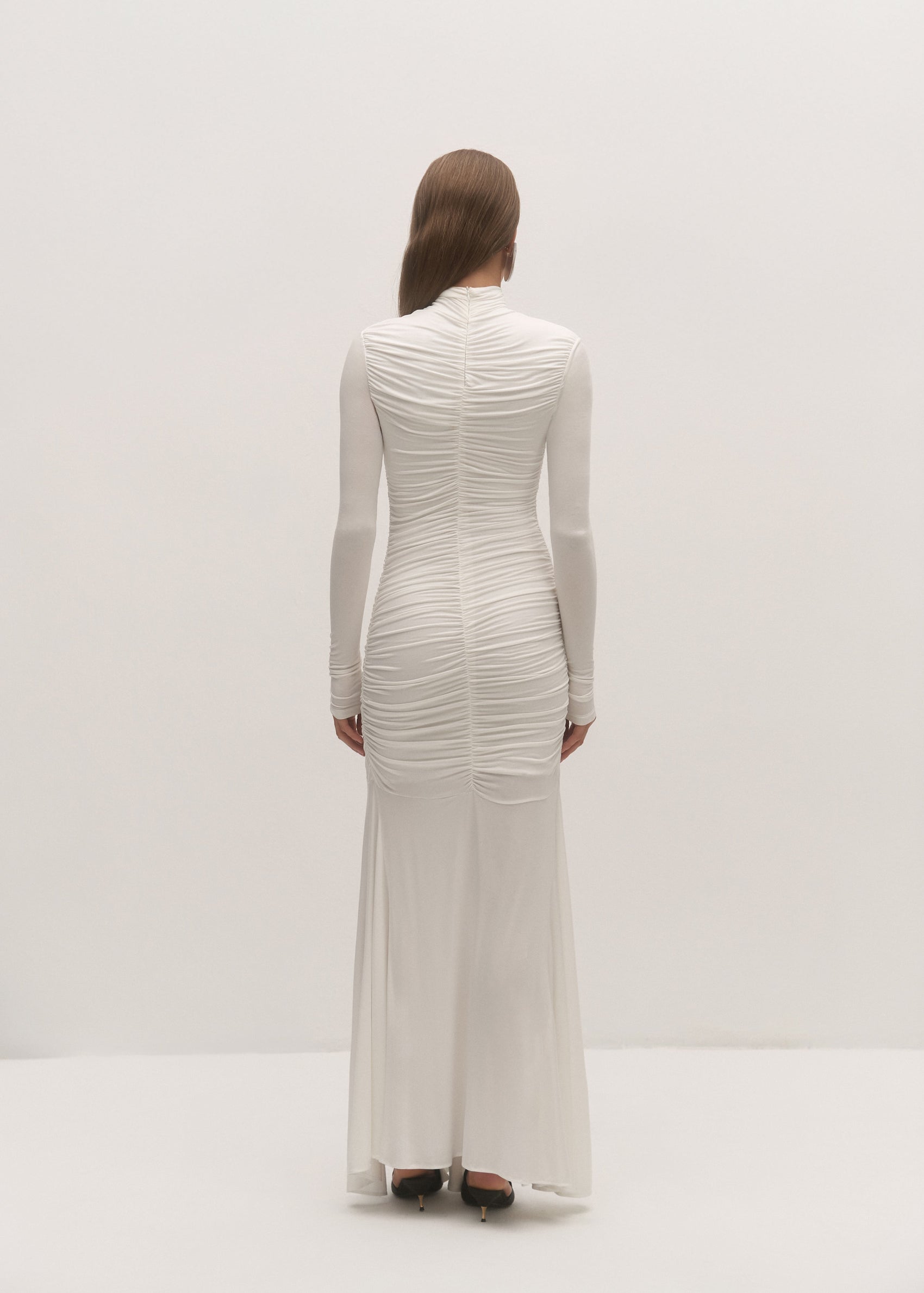 SUKIENKA JEANNE ECRU LECOLLET