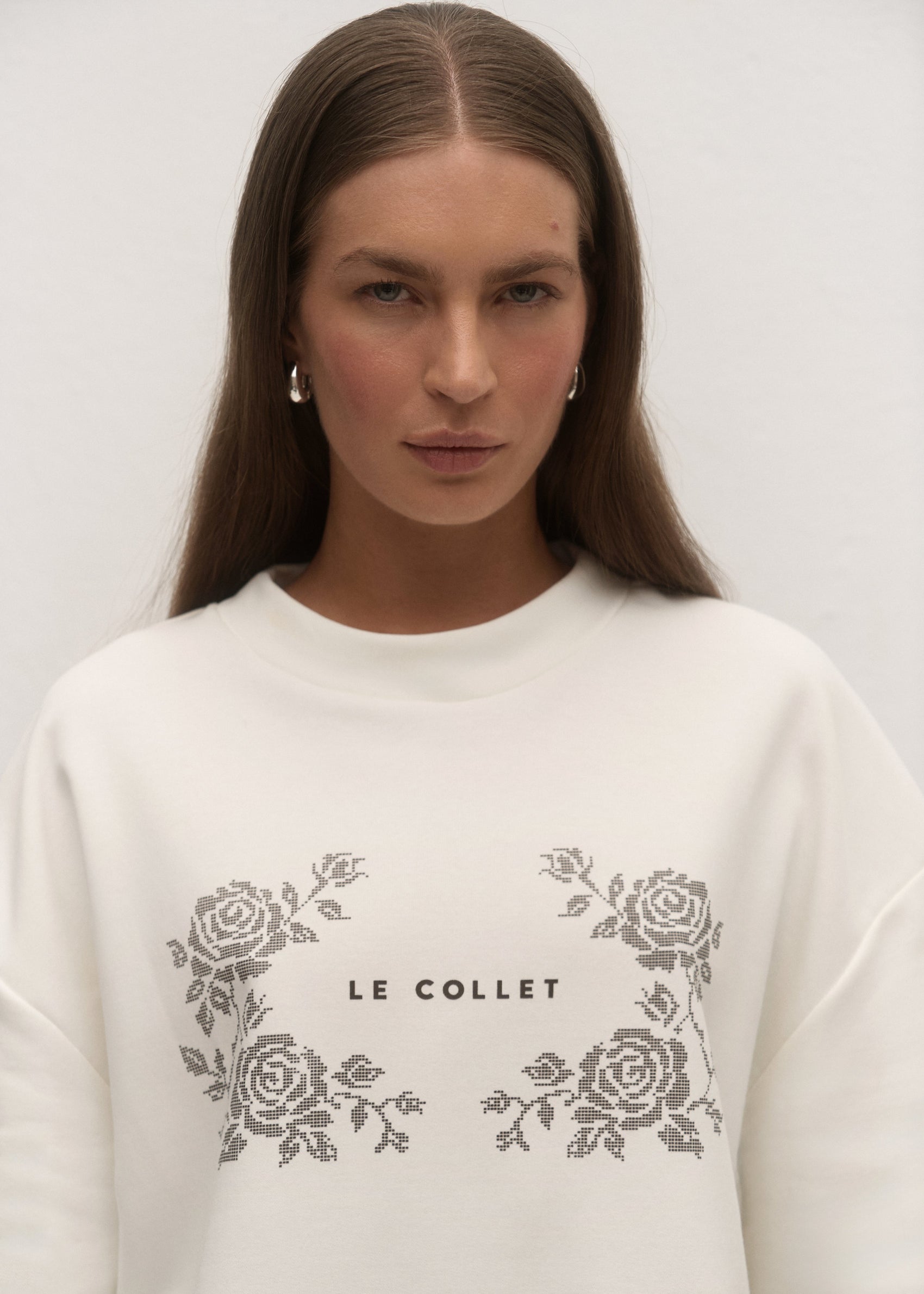T-SHIRT FLORISSA ECRU LECOLLET