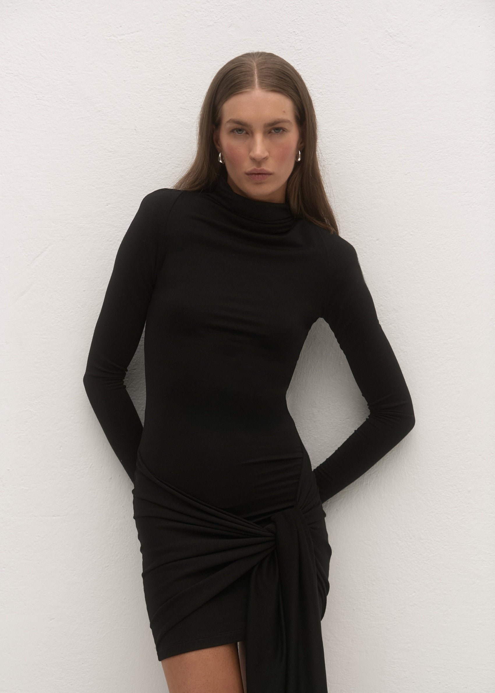 SUKIENKA MARRY BLACK LECOLLET