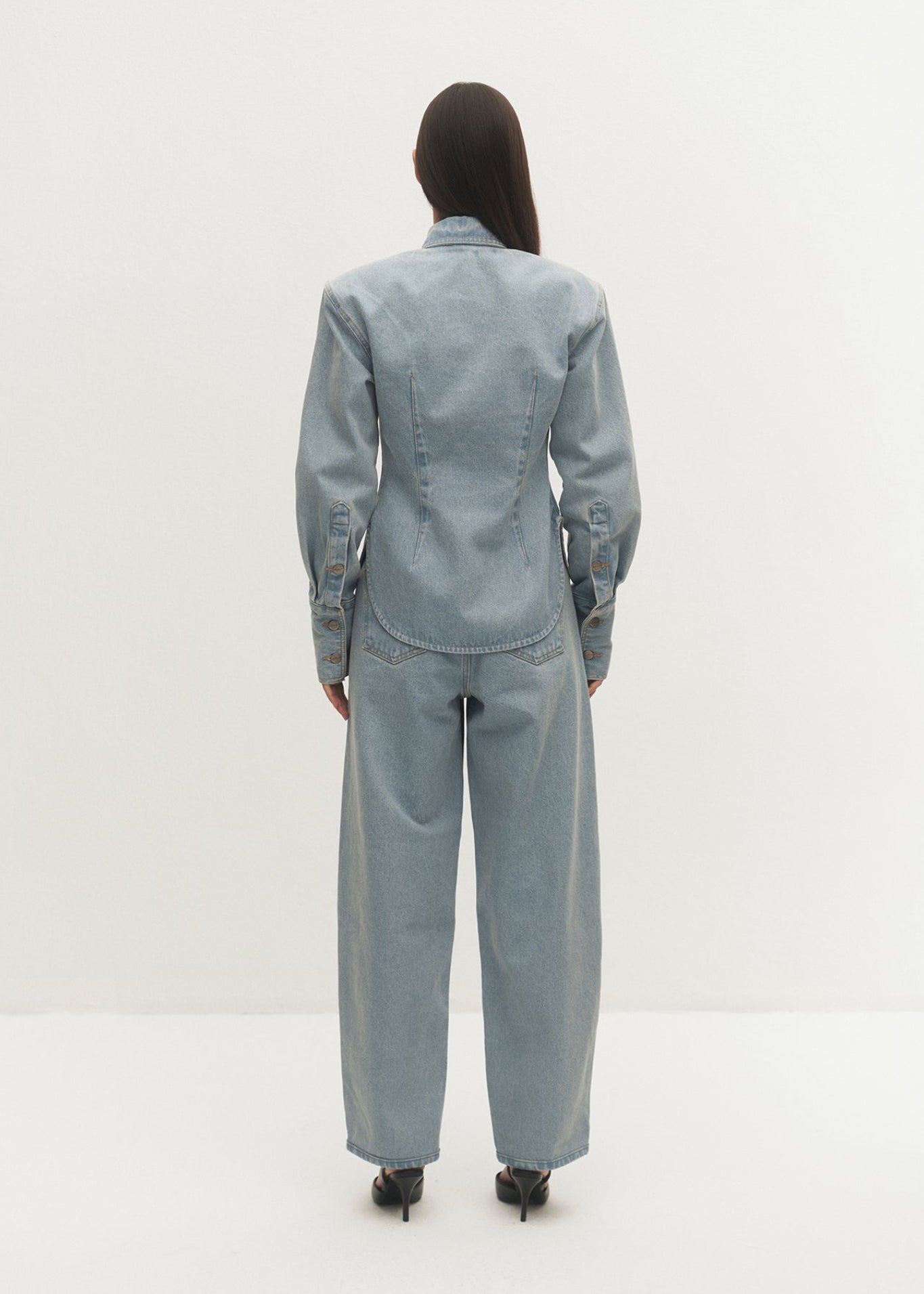 KOSZULA VIOLETTE LIGHT BLUE LECOLLET