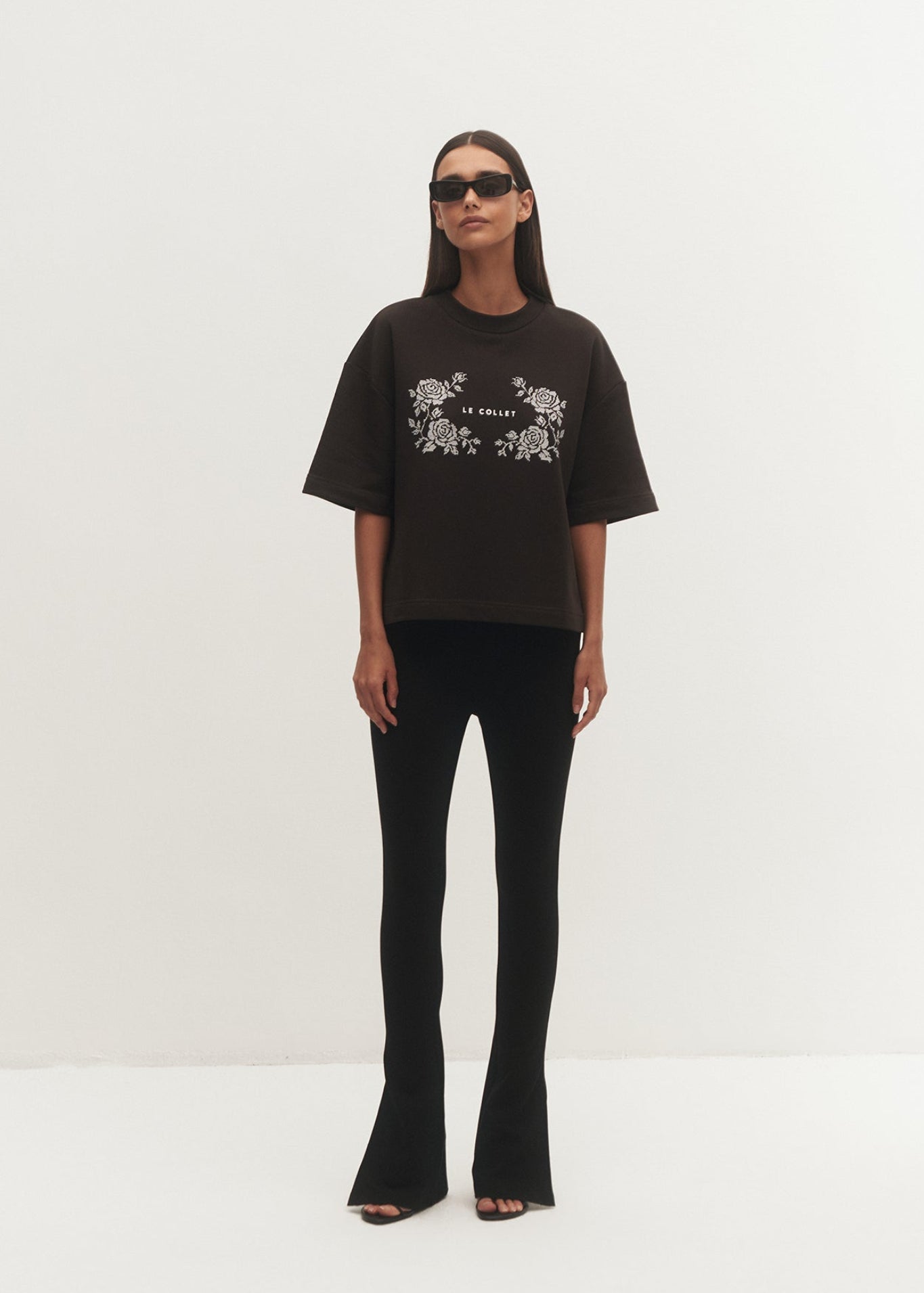 T-SHIRT FLORISSA BROWN LECOLLET