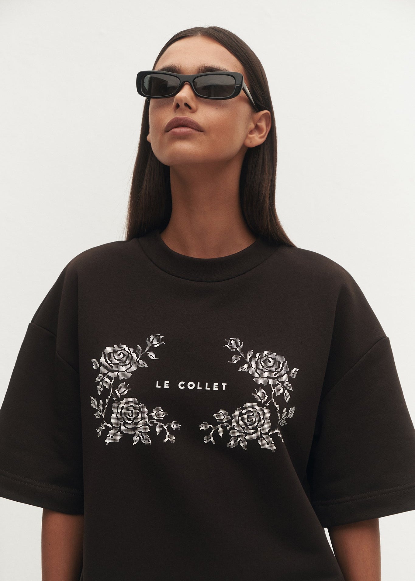 T-SHIRT FLORISSA BROWN LECOLLET