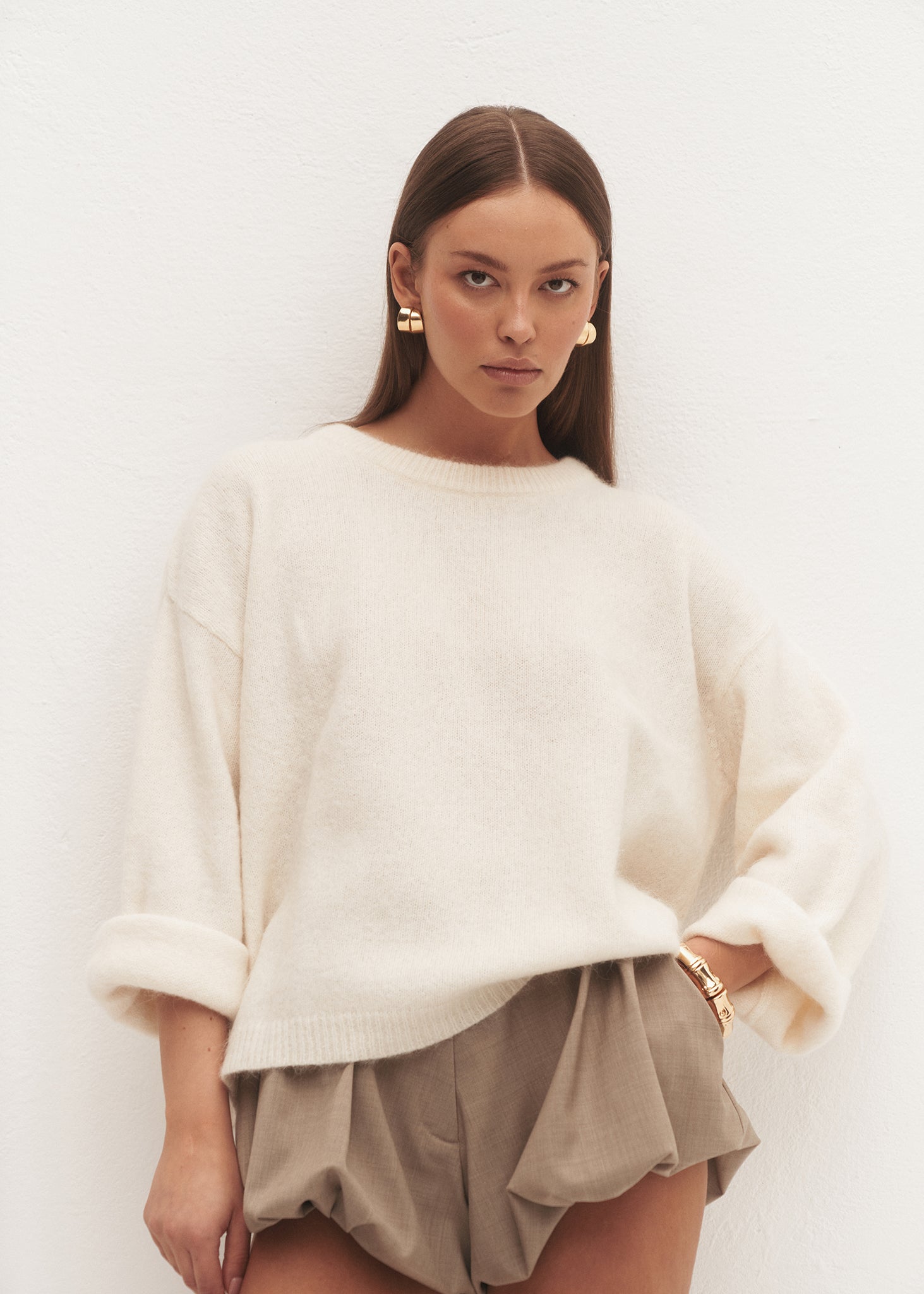 SPODENKI RAVENA BEIGE LECOLLET