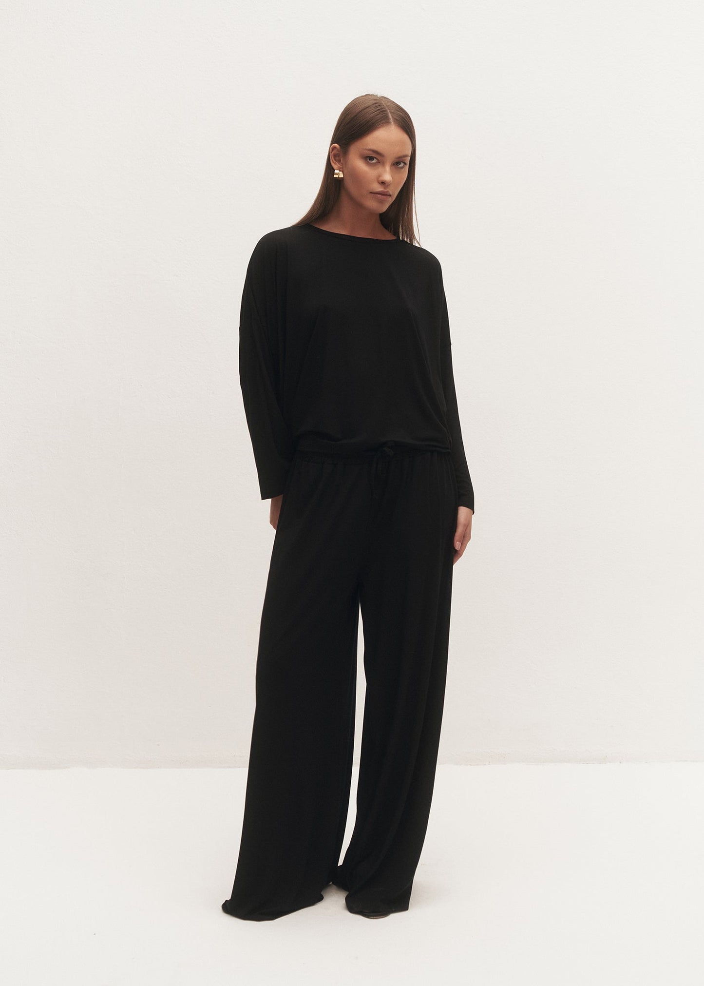 LONGSLEEVE TONIA BAMBOO BLACK LECOLLET
