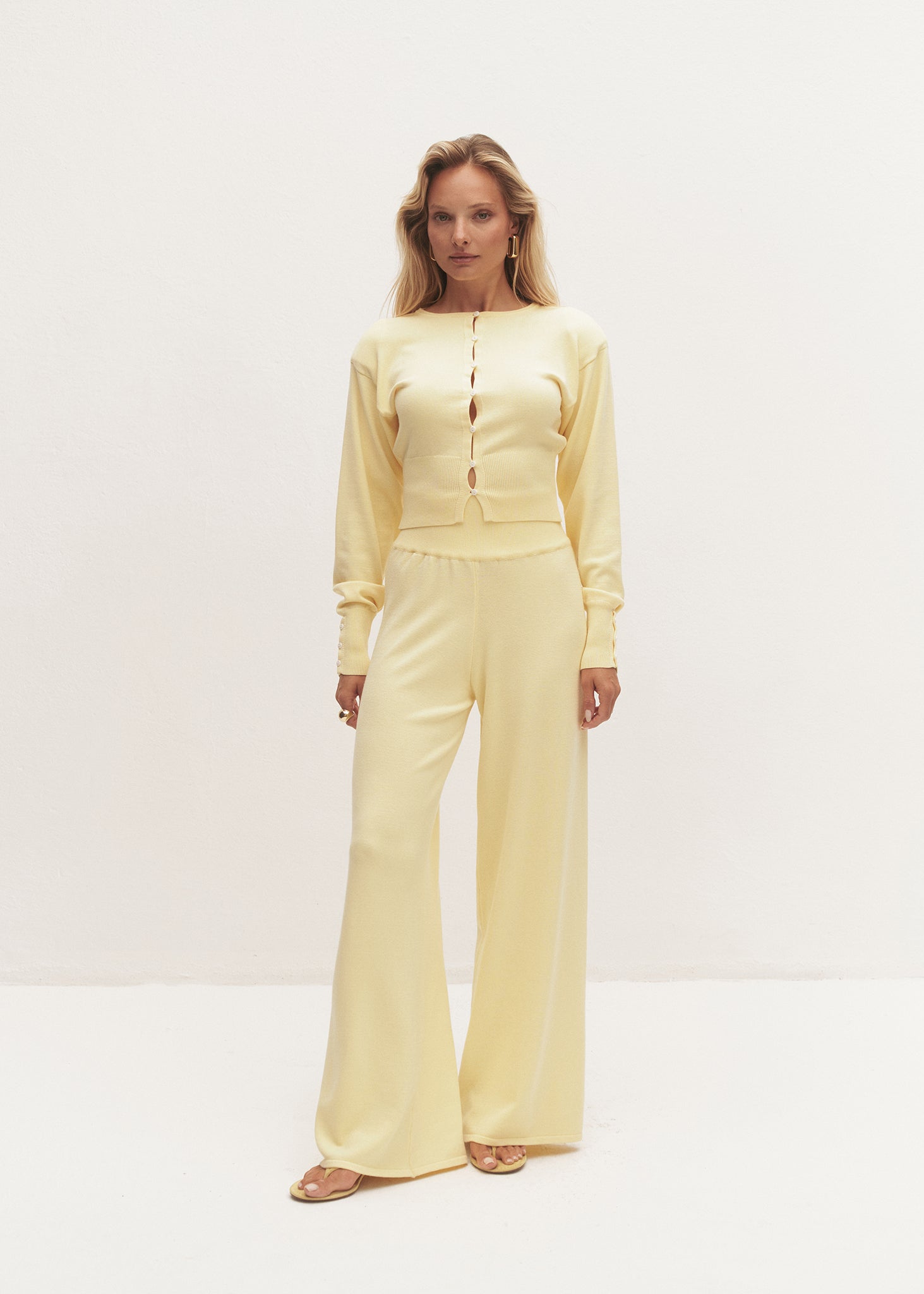 SPODNIE GIA YELLOW LECOLLET