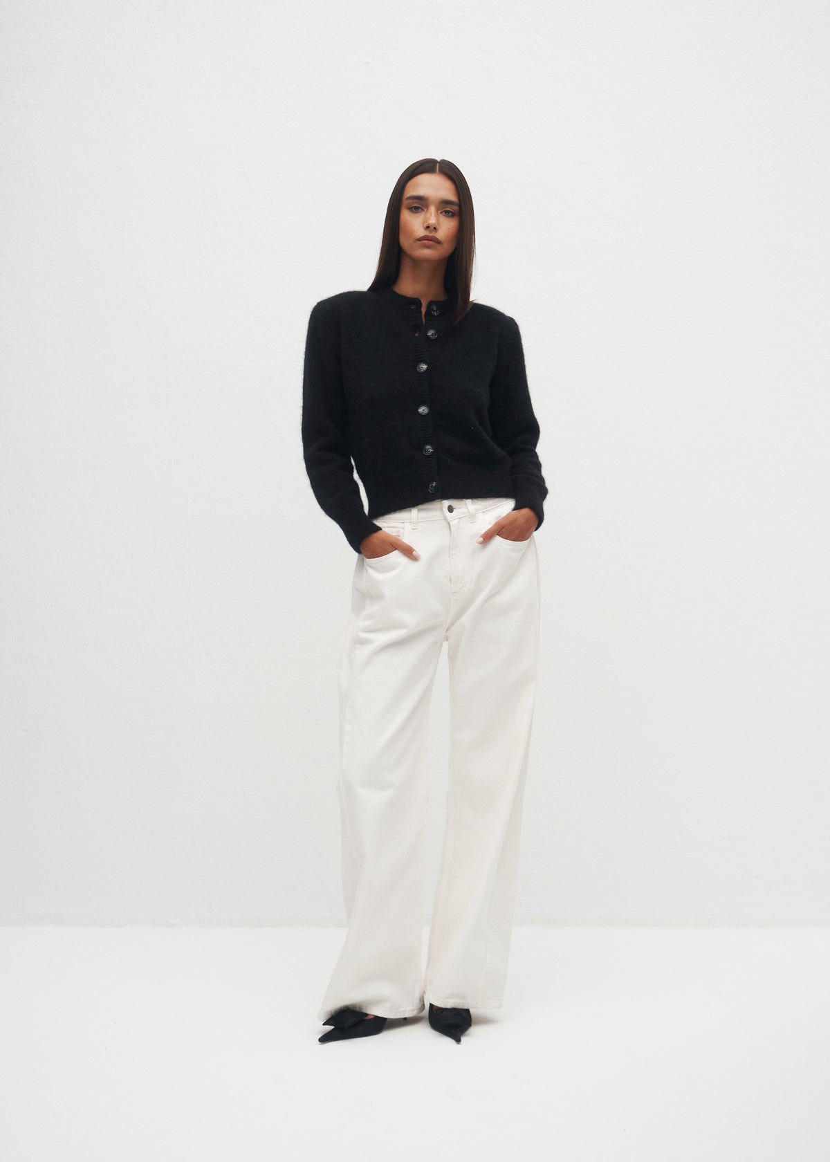NEW MARBELLA OFF WHITE JEANS