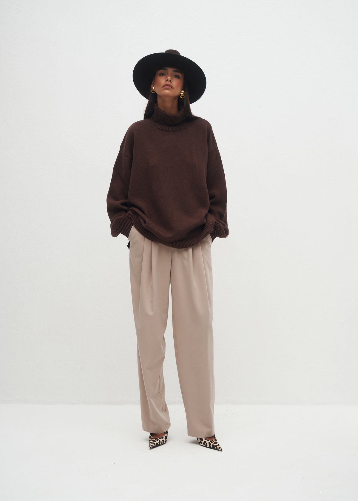 FIDEN SAND BEIGE TROUSERS