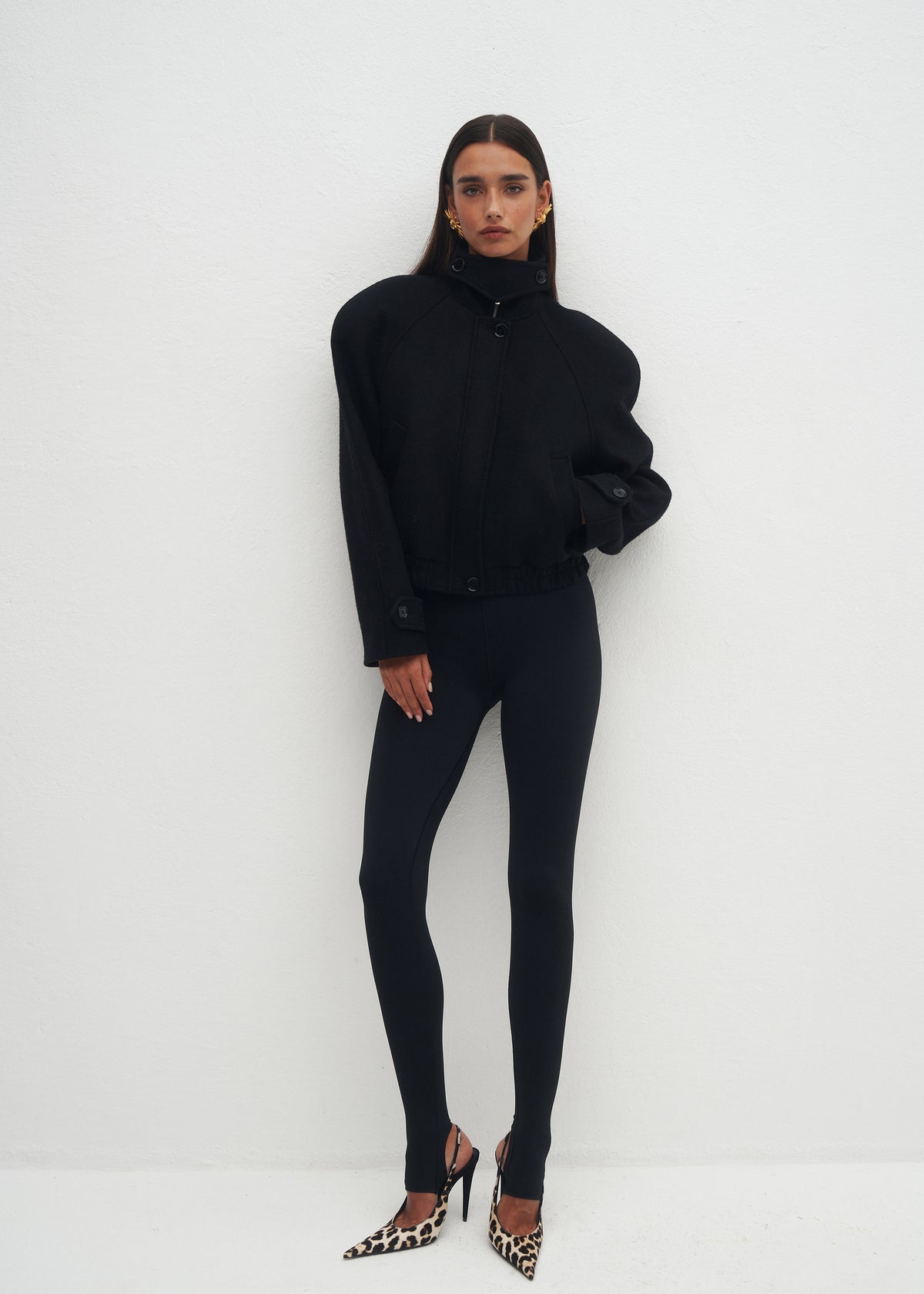 LARGO WOOL BLACK JACKET