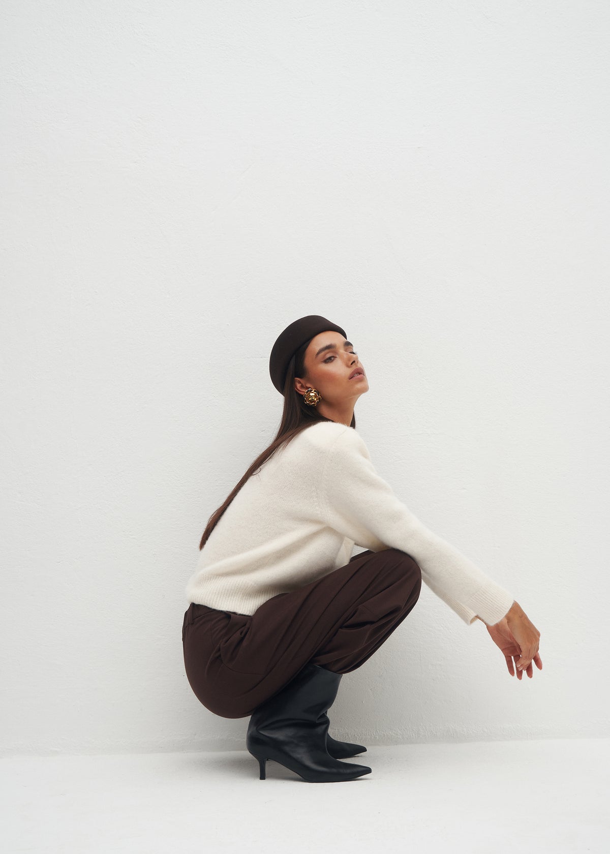 FIDEN CHOCO TROUSERS
