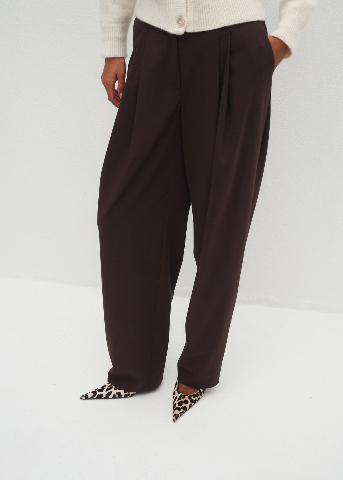 FIDEN CHOCO TROUSERS
