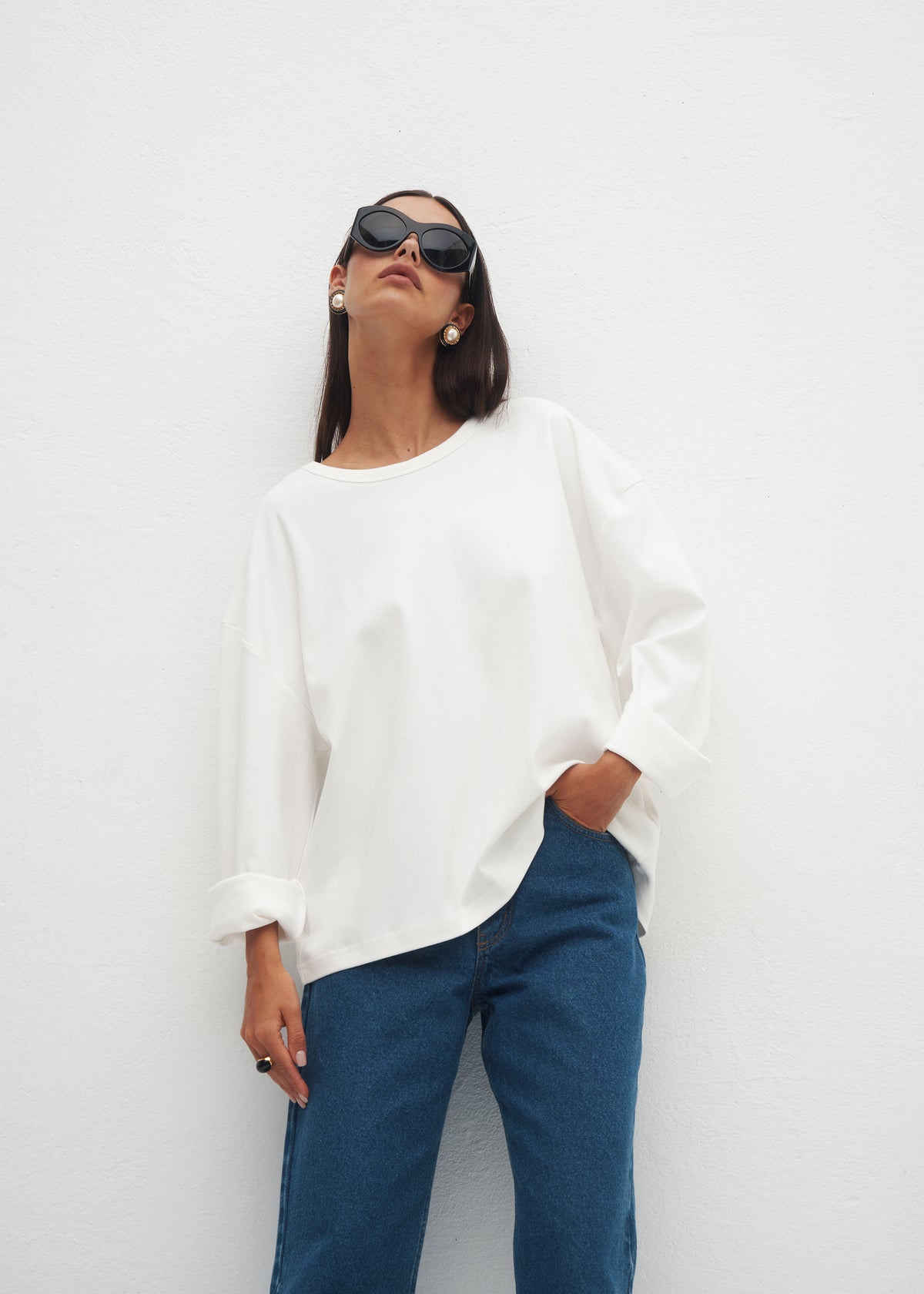 BILLA ECRU LONGSLEEVE