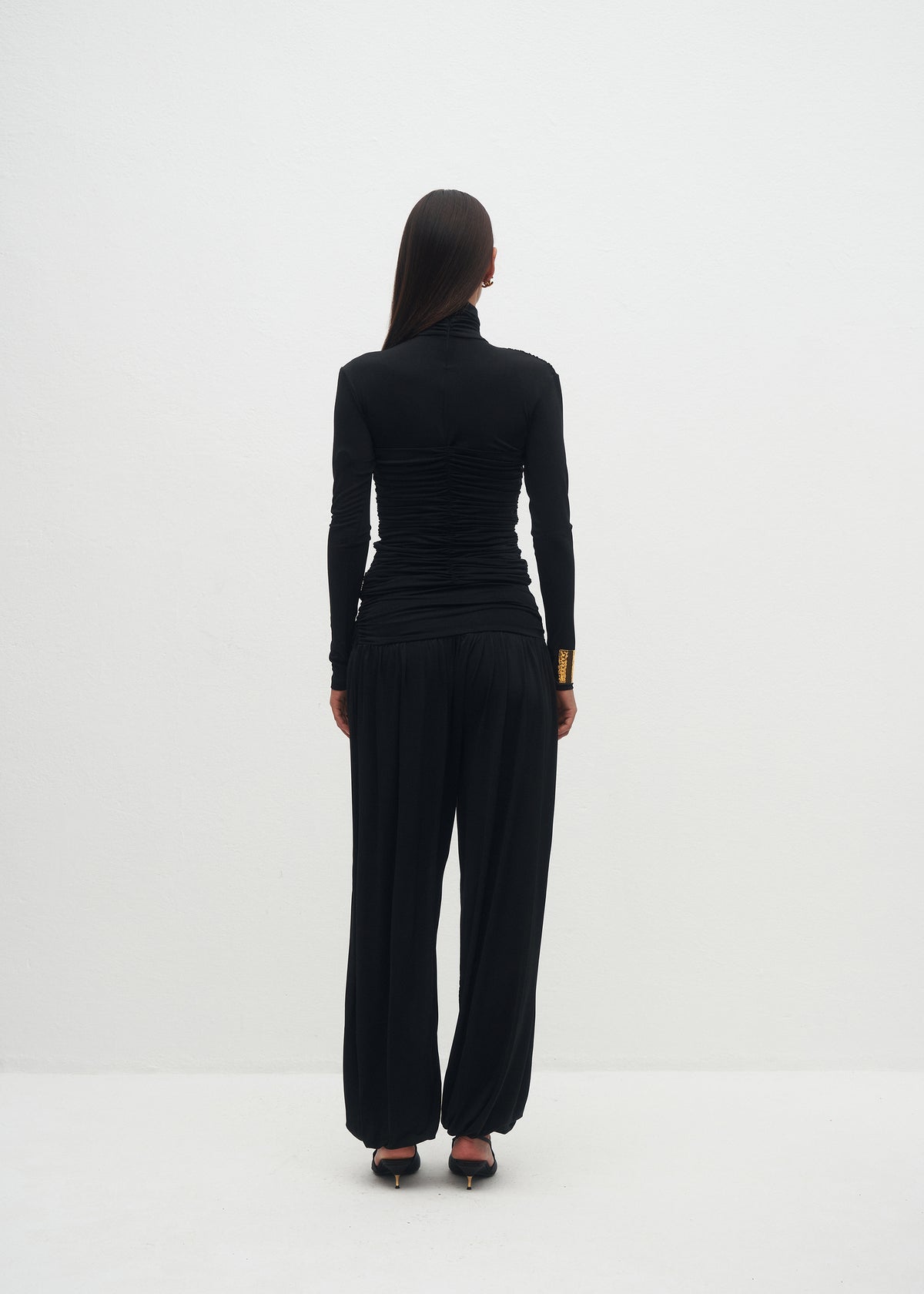 ELEONORA BLACK BLOUSE