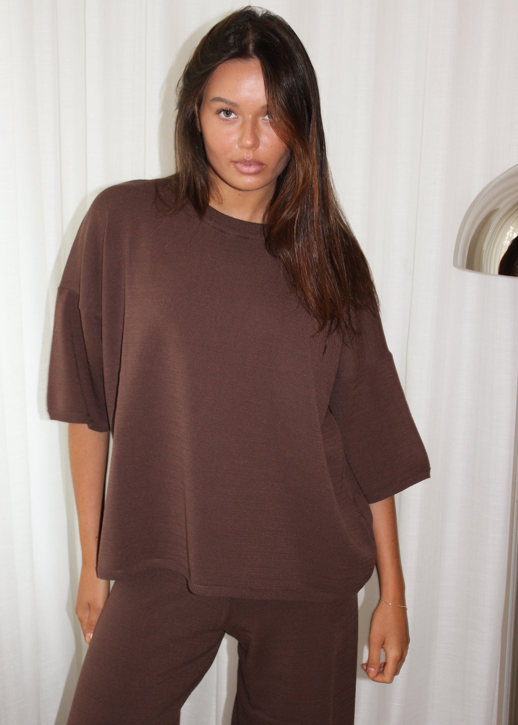 BLUZKA PENIDA BROWN LECOLLET