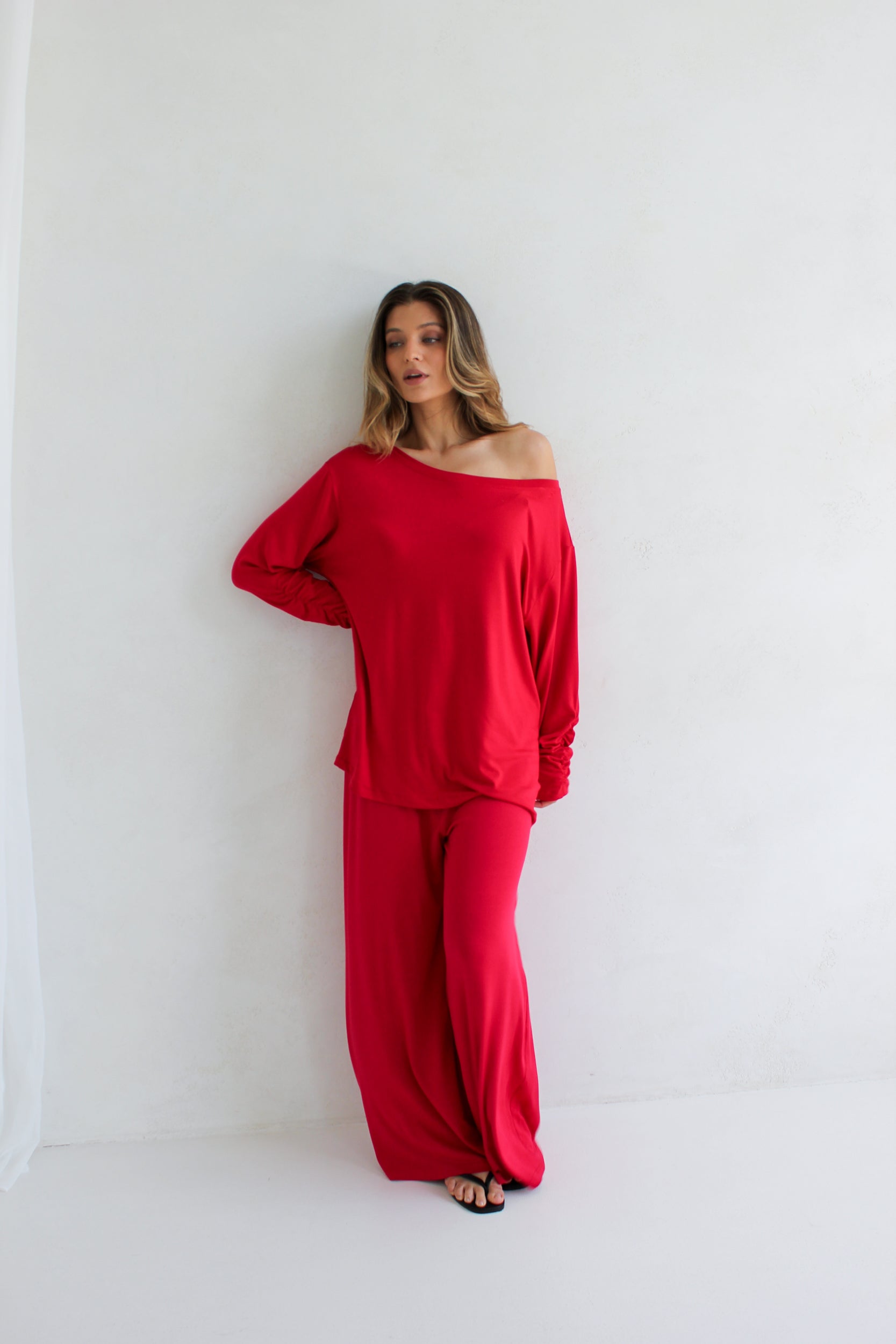 LONGSLEEVE MOLLY RED LECOLLET