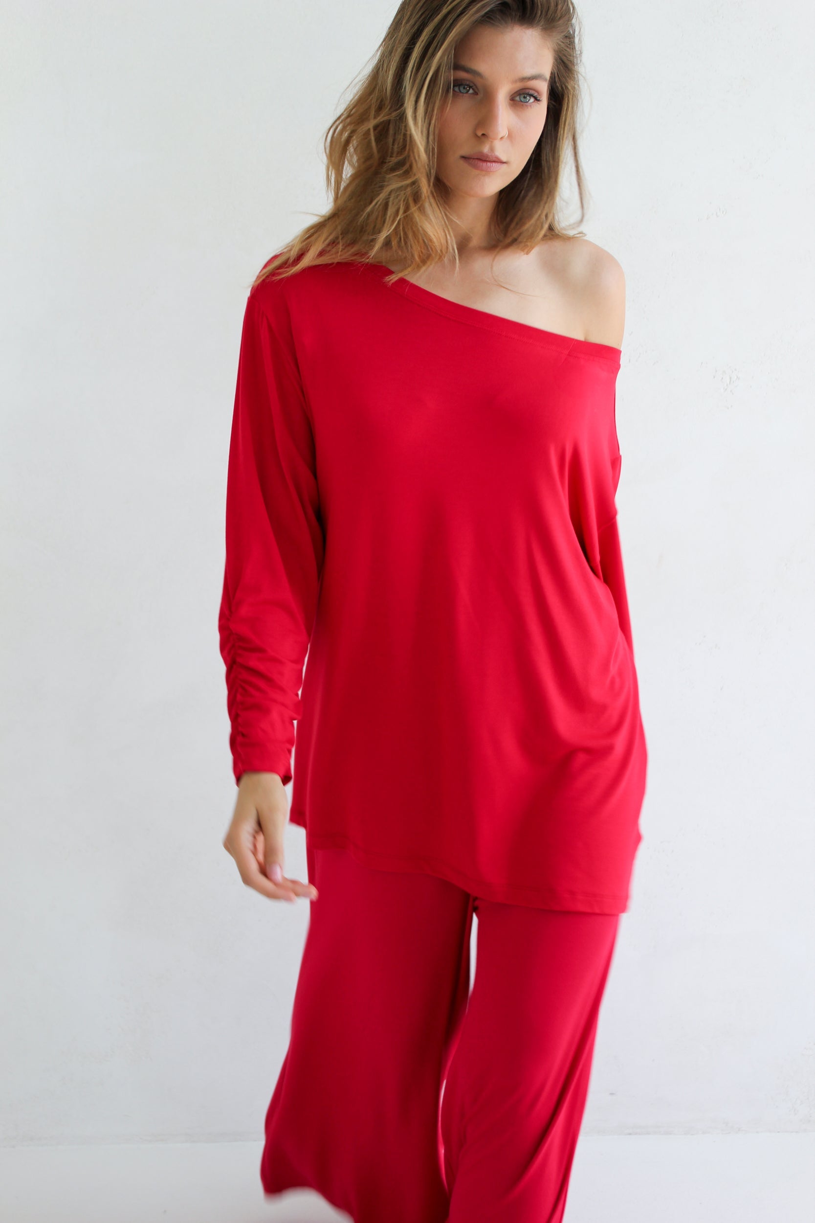 LONGSLEEVE MOLLY RED LECOLLET