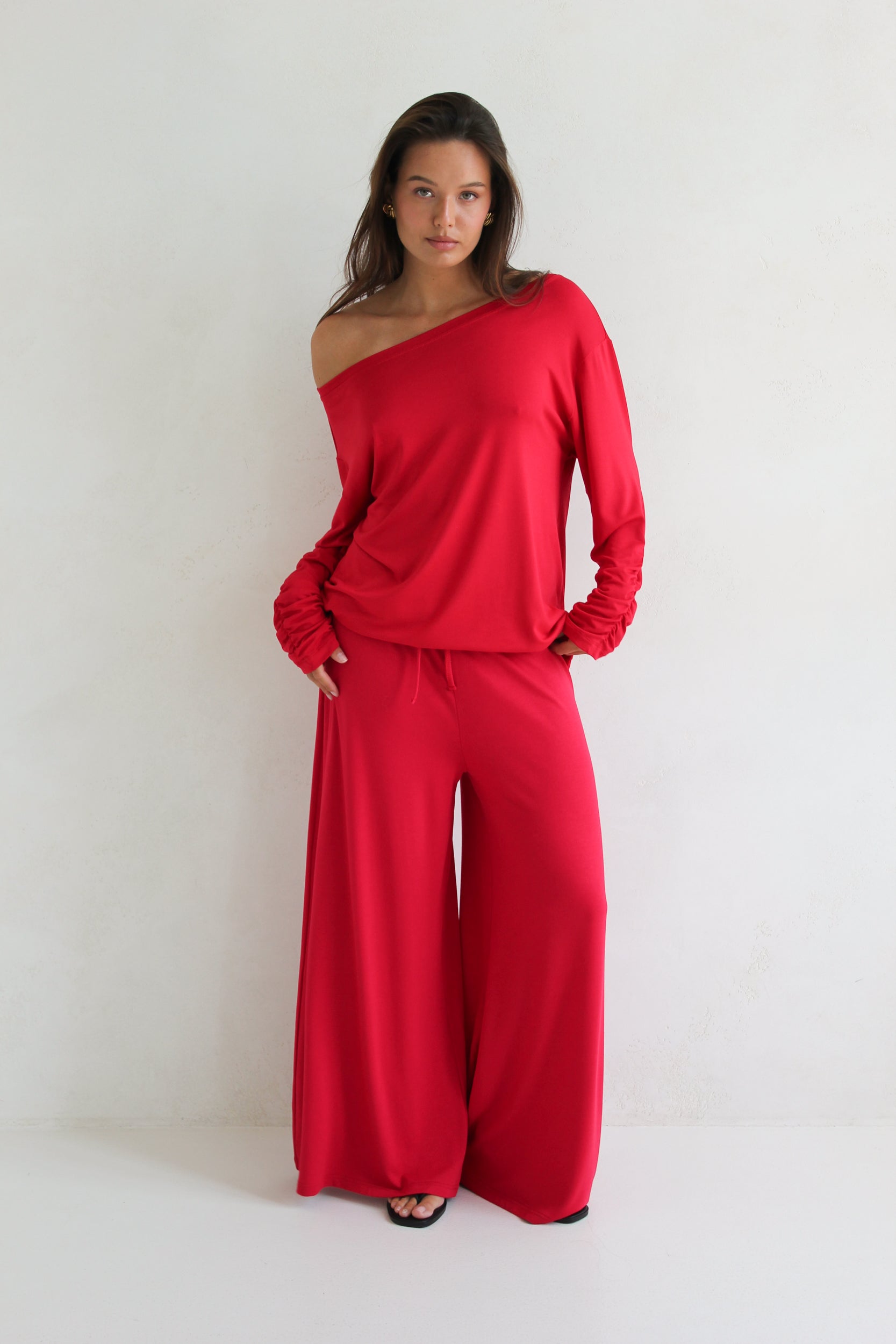 LONGSLEEVE MOLLY RED LECOLLET