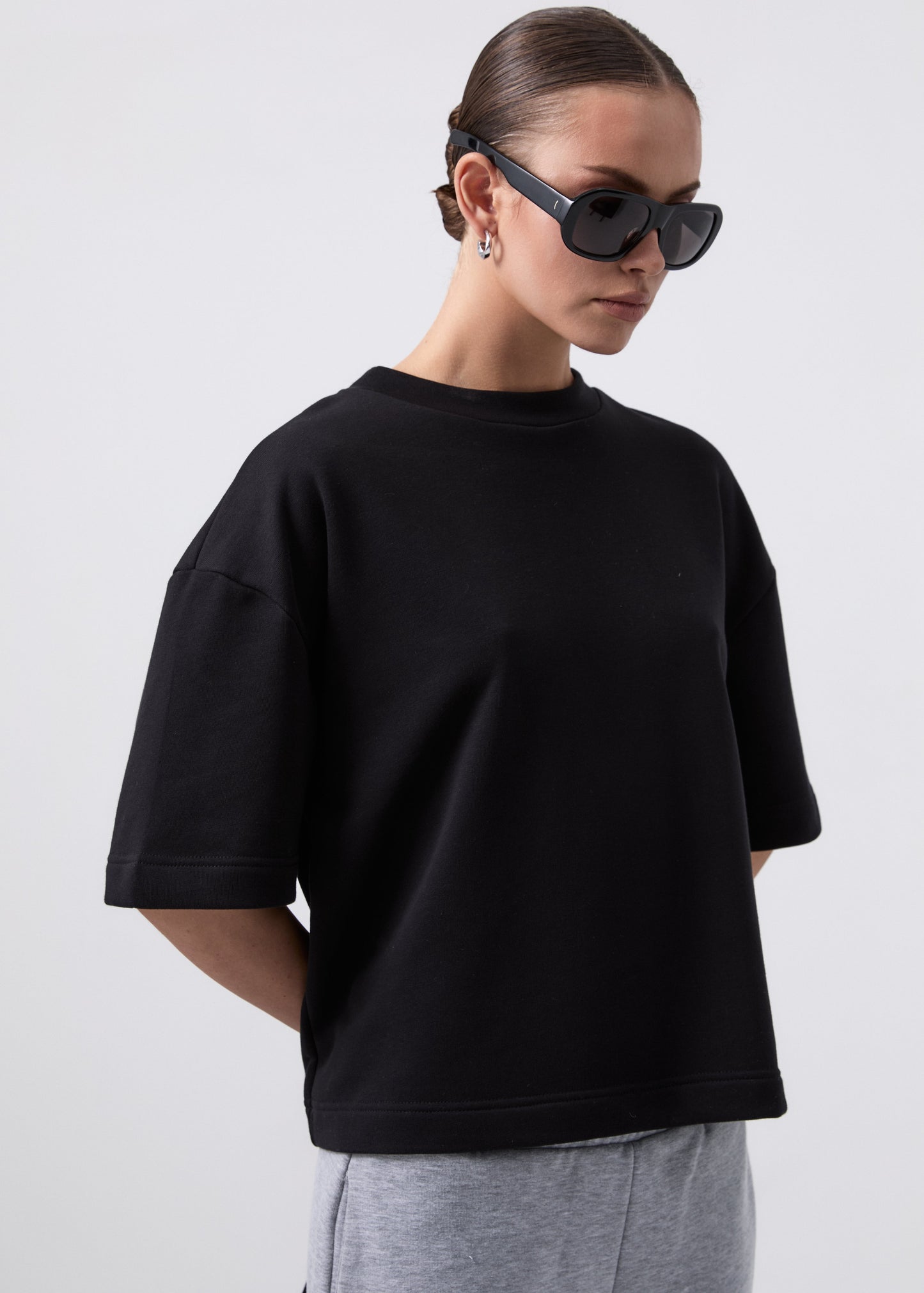 T-SHIRT CYNTHIA BLACK LECOLLET