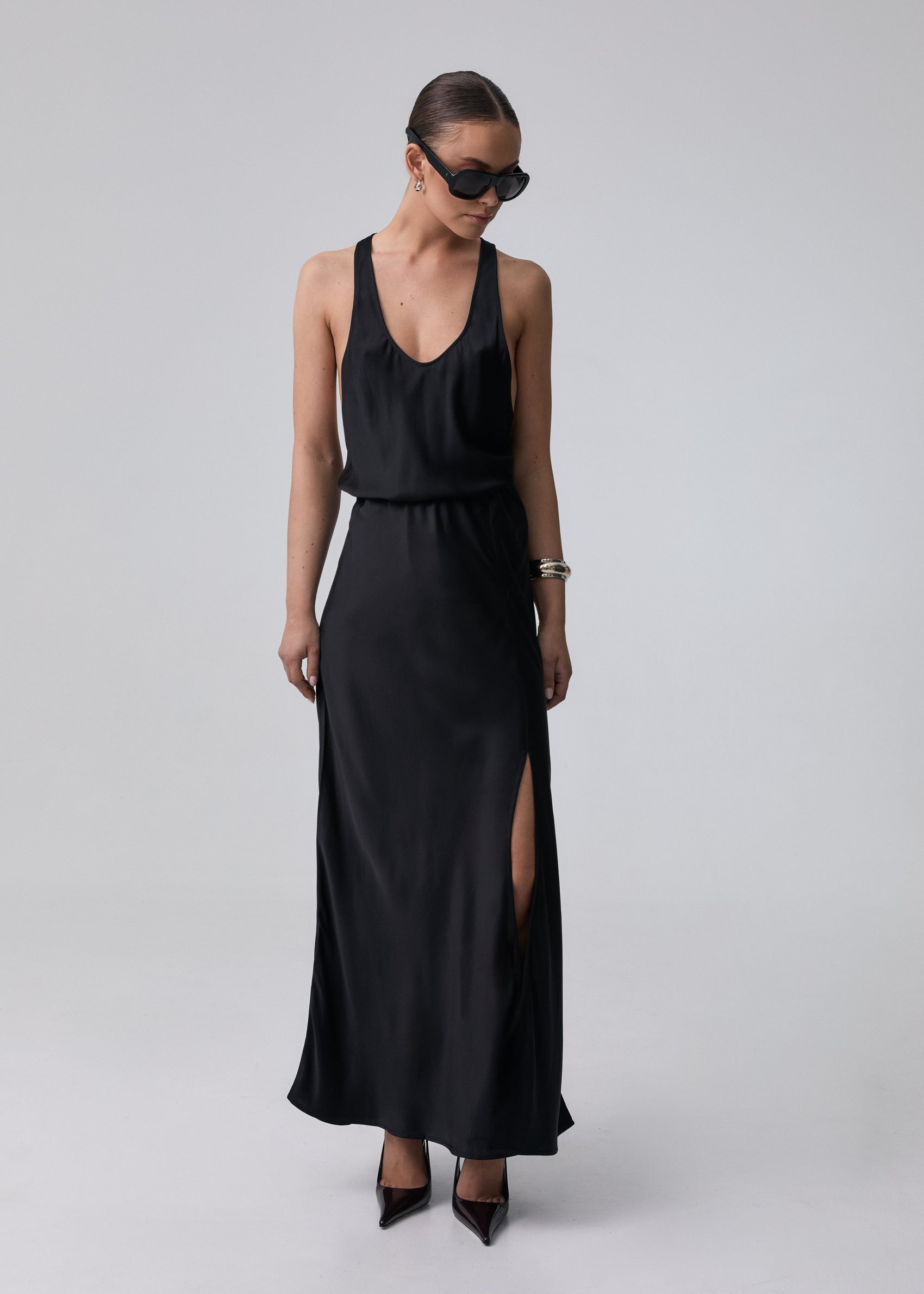 SPÓDNICA ALBANA NEW LONG BLACK LECOLLET